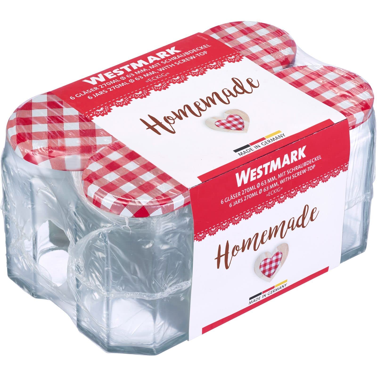 westmark-66432270-set-de-6-verres-eau-carr-s-288-ml-en-verre image 6