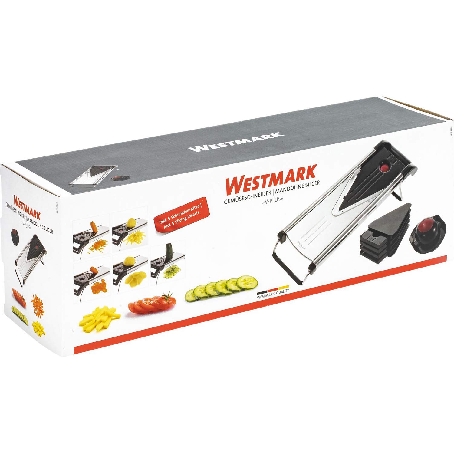 westmark-v-plus-11302260-coupe-l-gumes-rabot-l-gumes-avec-5-inserts-de-coupe-aci image 8