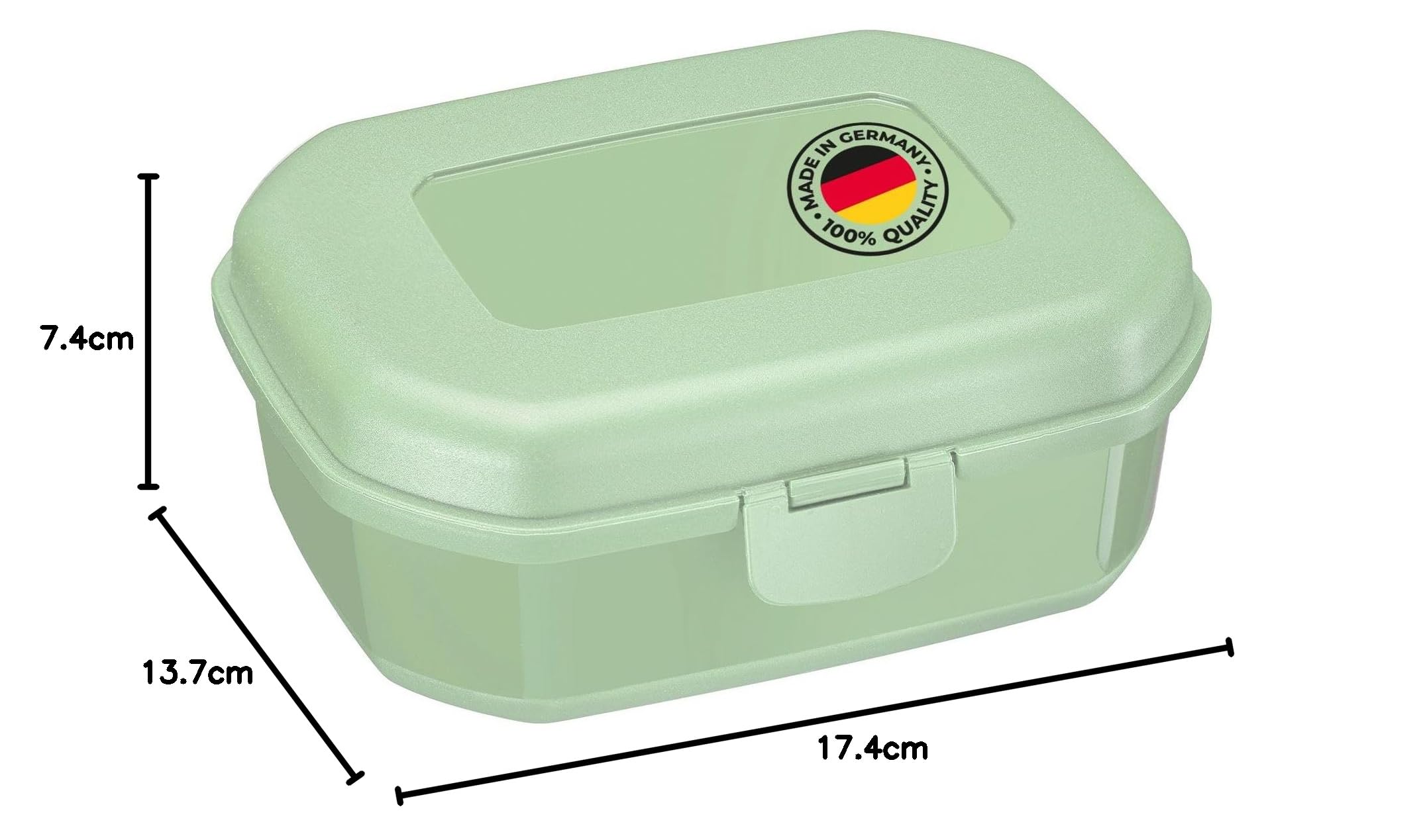 westmark-2352227m-bo-te-snack-maxi-verte-avec-fermeture-clic-hauteur-env-7-4-cm- image 6