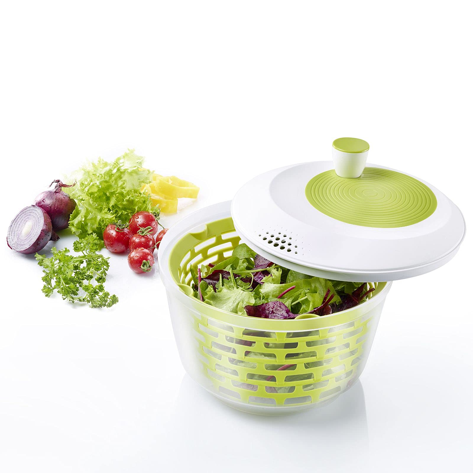 westmark-243022e6-set-salade-4-pi-ces-spinderella-essoreuse-saladier-fresh-couve image 8