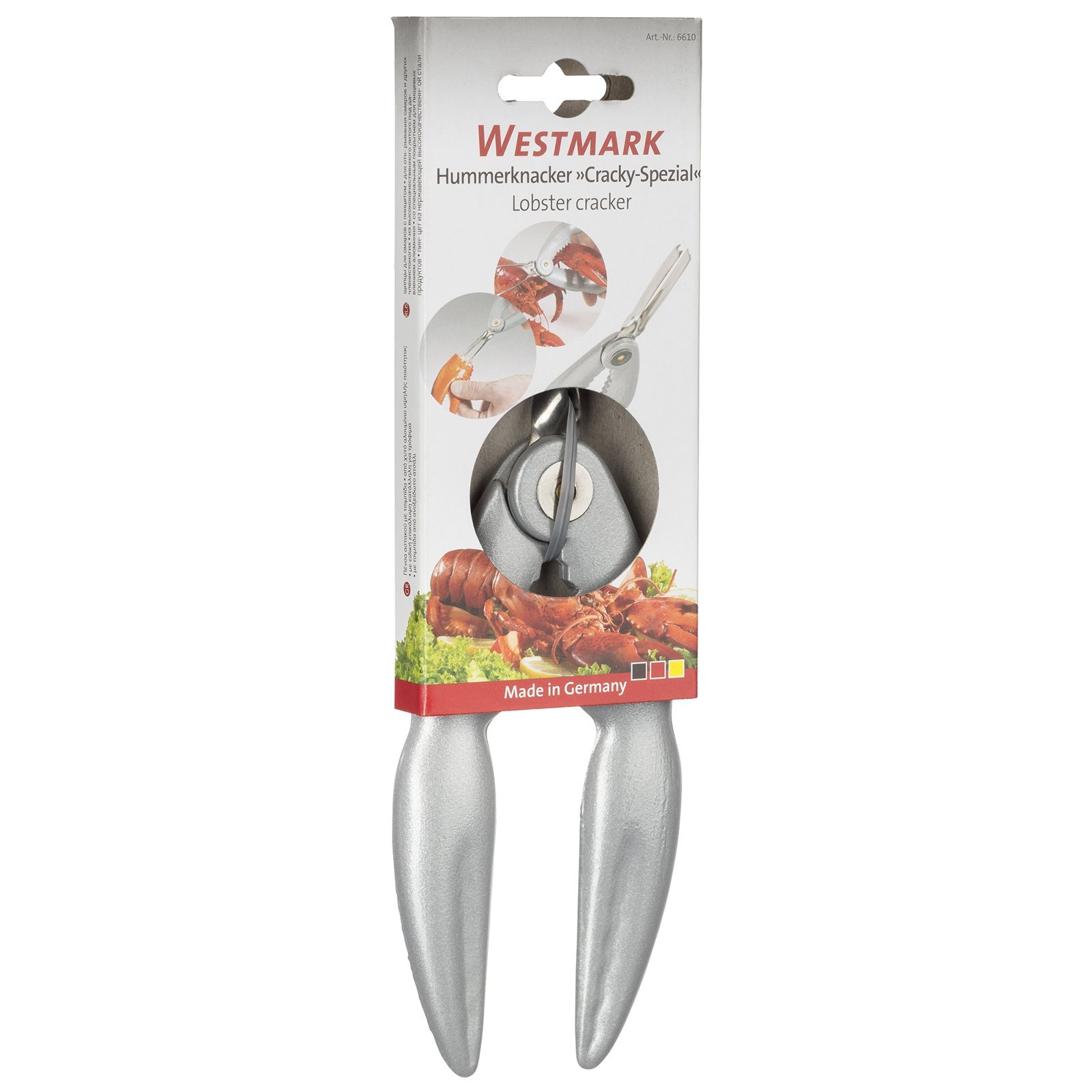 westmark-cracky-spezial-66102270-casse-homard-avec-pincette-int-gr-e-aluminium-a image 2