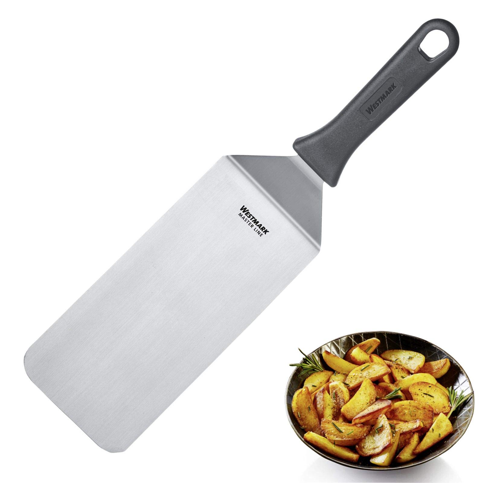 westmark-master-line-spatule-grattoir-professionnelle-coud-e-acier-inoxydable-pp image 2
