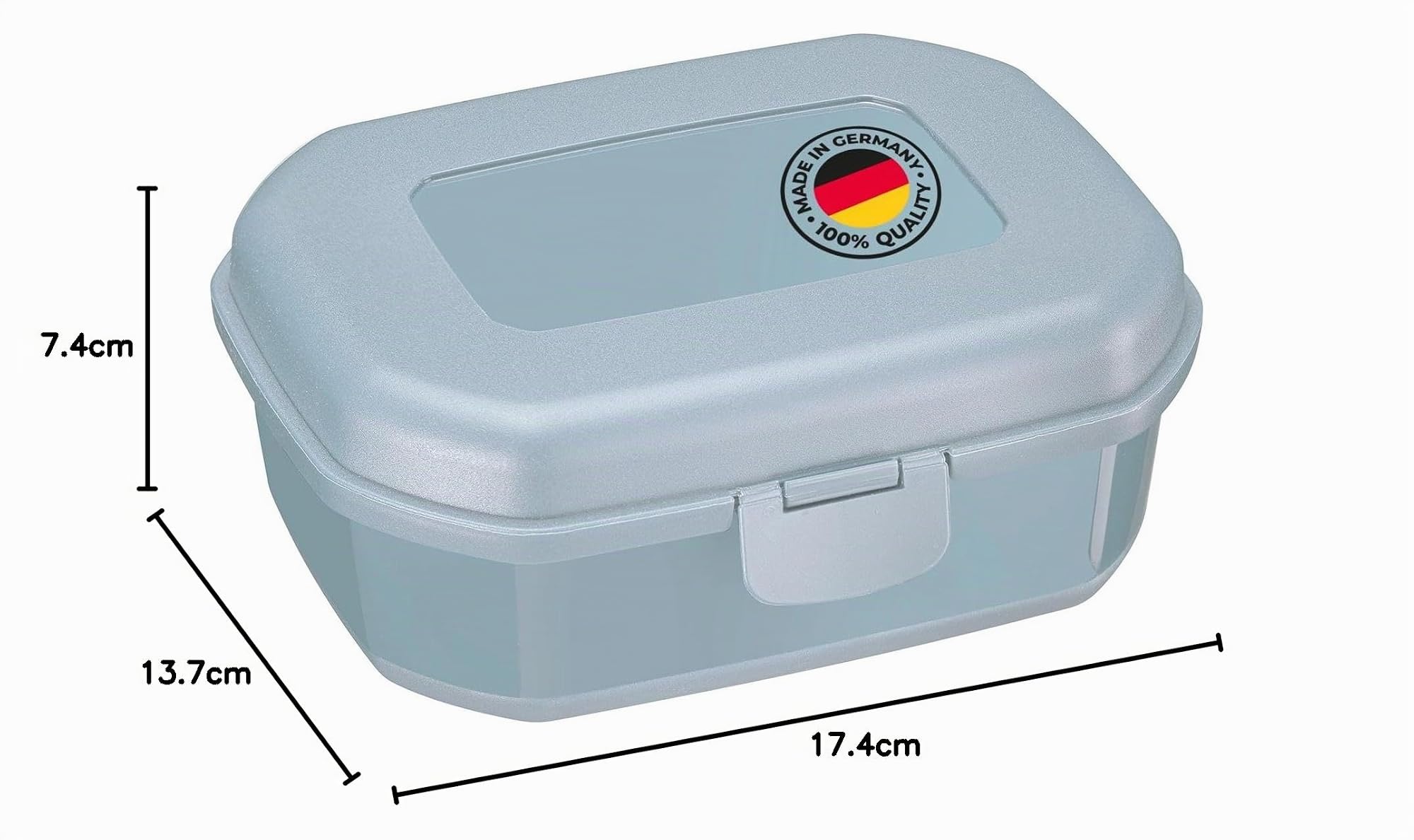 westmark-2352227b-bo-te-snack-maxi-avec-fermeture-clic-hauteur-7-4-cm-bleu image 6