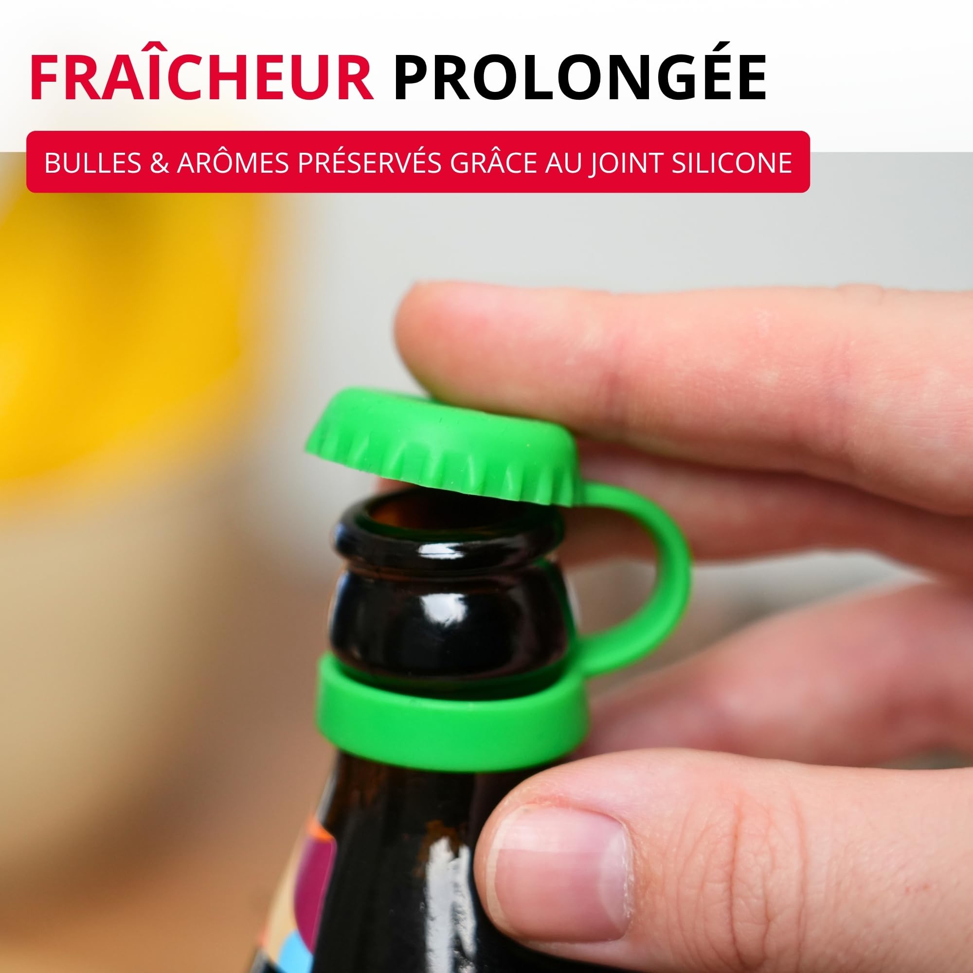 westmark-44412260-lot-de-4-bouchons-de-bouteille-en-silicone-avec-fente-pour-pai image 3