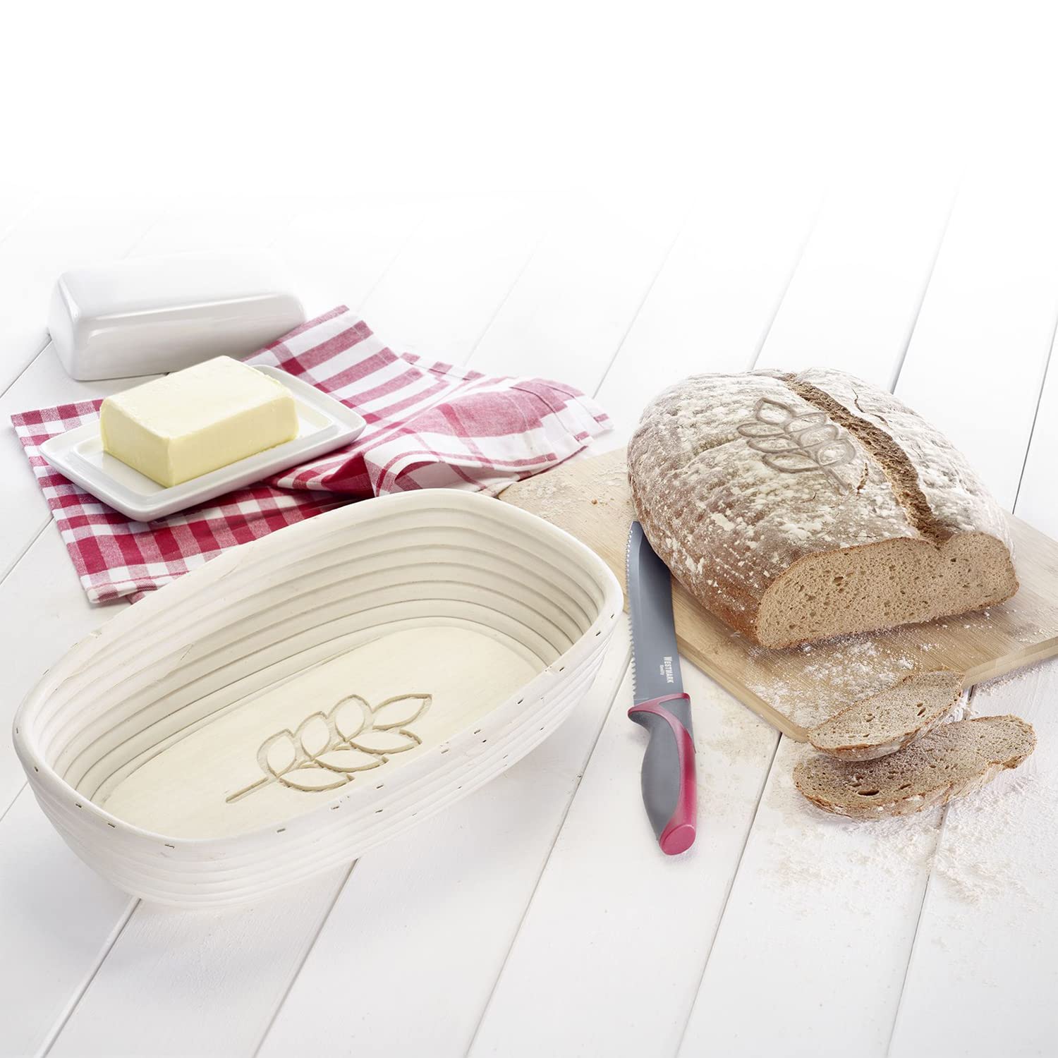 westmark-3235227b-panier-fermentation-ovale-avec-pi-housse-coton-rotin-naturel-e image 7