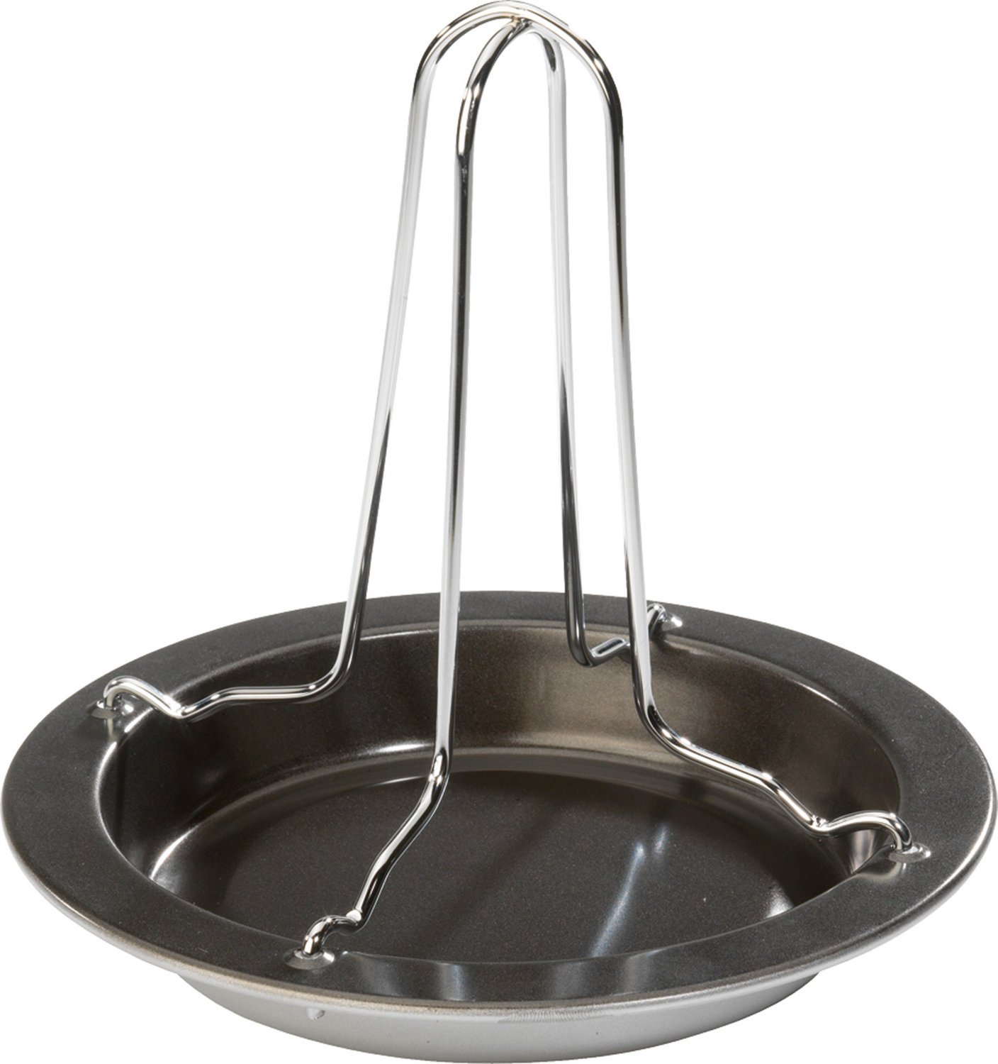 westmark-plat-griller-rond-anti-adh-sif-21-cm-en-acier-inoxydable-pour-volailles image 1