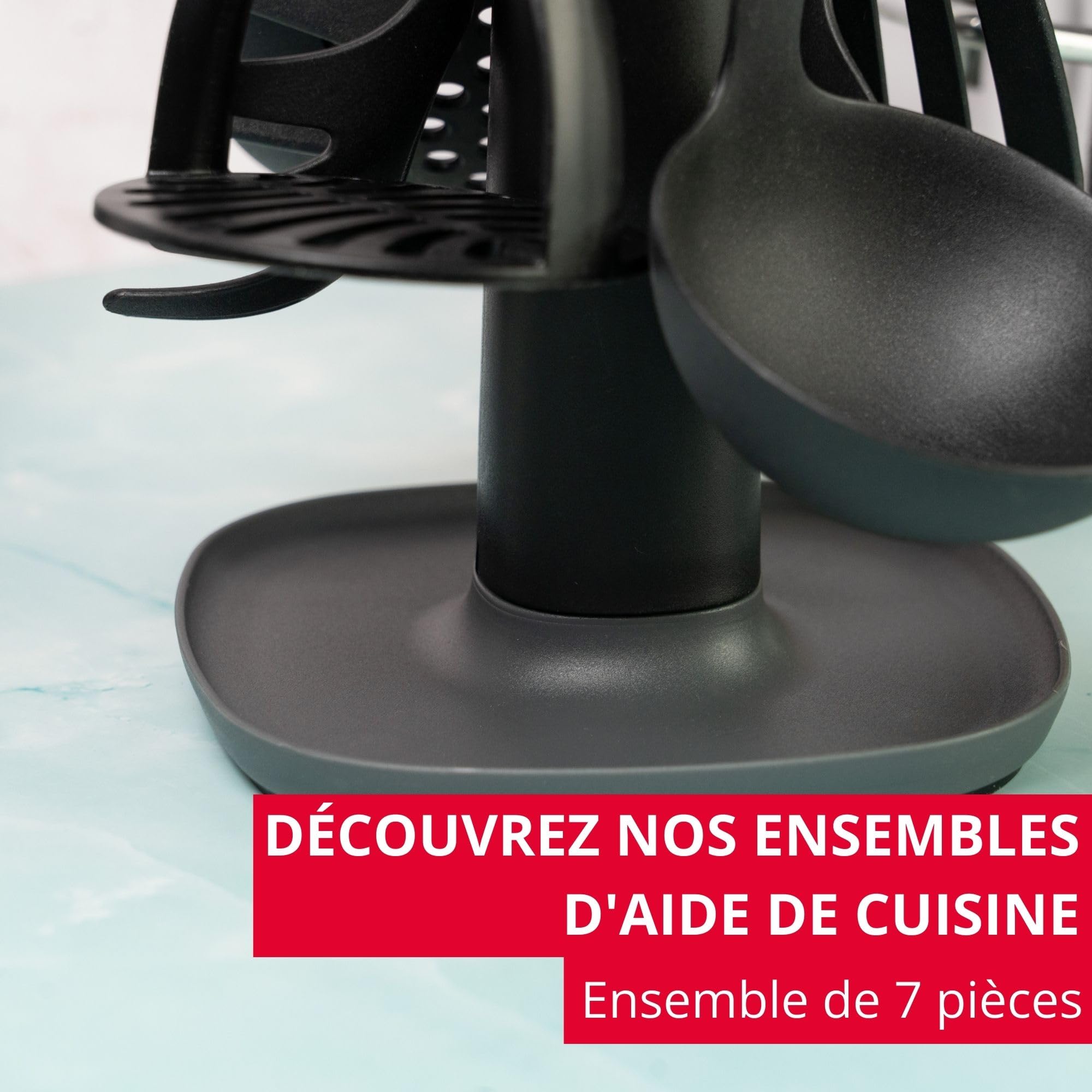 westmark-support-rotatif-pour-porte-ustensiles-de-cuisine-6-bras-organisateur-pi image 5