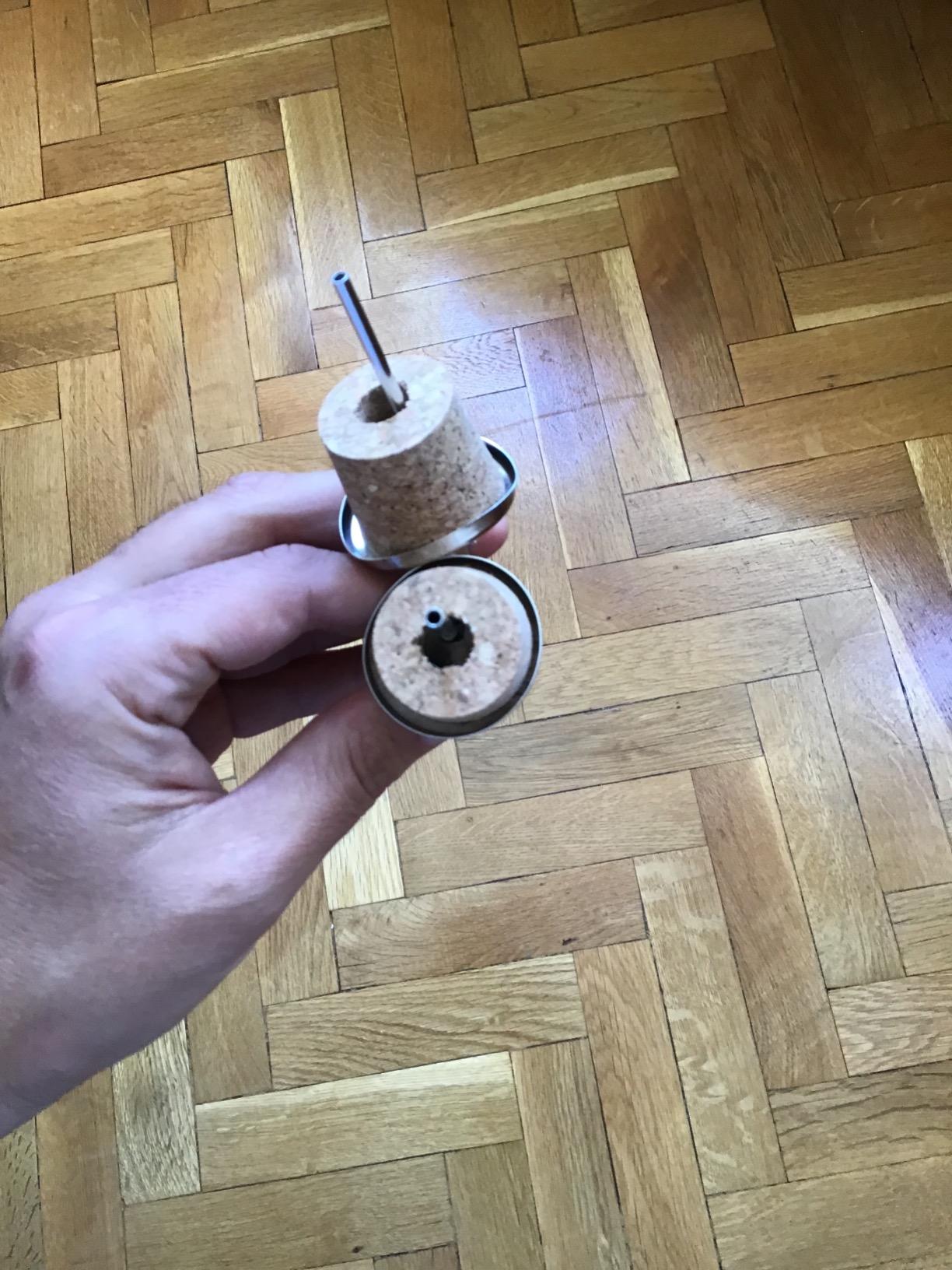 Gouttes au versement