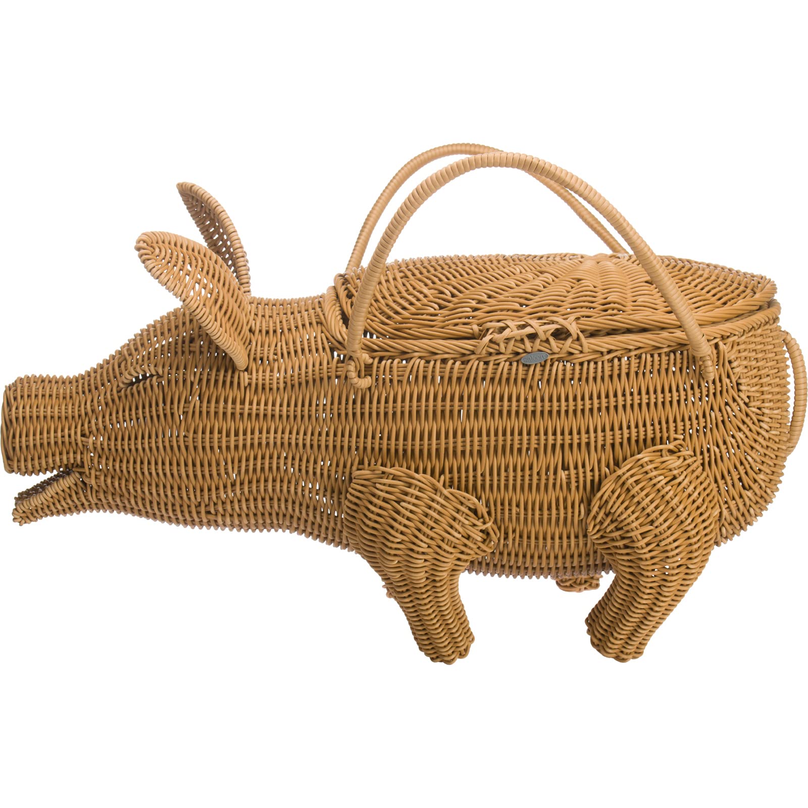 westmark-saleen-2018104101-panier-cochon-piggy-d-co-beige-tress-fait-main-apte-a image 6