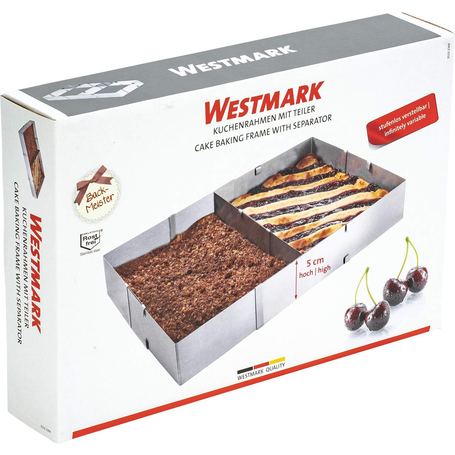 westmark-cadre-g-teaux-pizza-r-glable-31322260-avec-s-parateur-acier-inoxydable- image 8