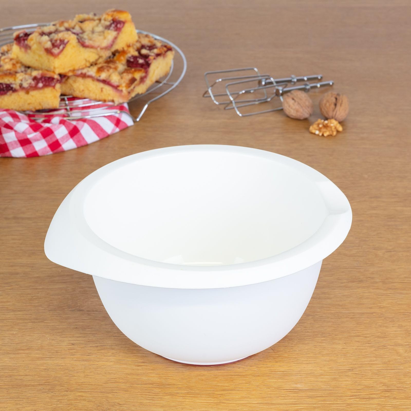 westmark-bol-de-m-lange-2-5-l-avec-bec-verseur-plastique-pp-sans-bpa-blanc-31522 image 4