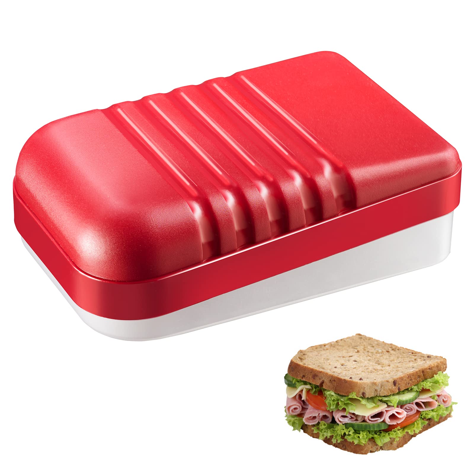 westmark-31022270-bo-te-sandwich-midi-polypropyl-ne-deux-parties-rouge-blanc-17- image 2