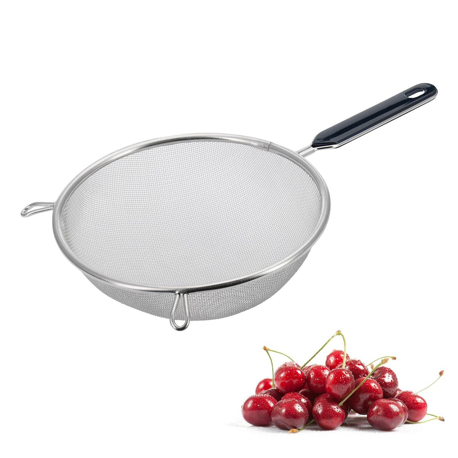 westmark-traditionell-12842270-passoire-inox-18-cm-maille-fine-manche-abs-noir image 2