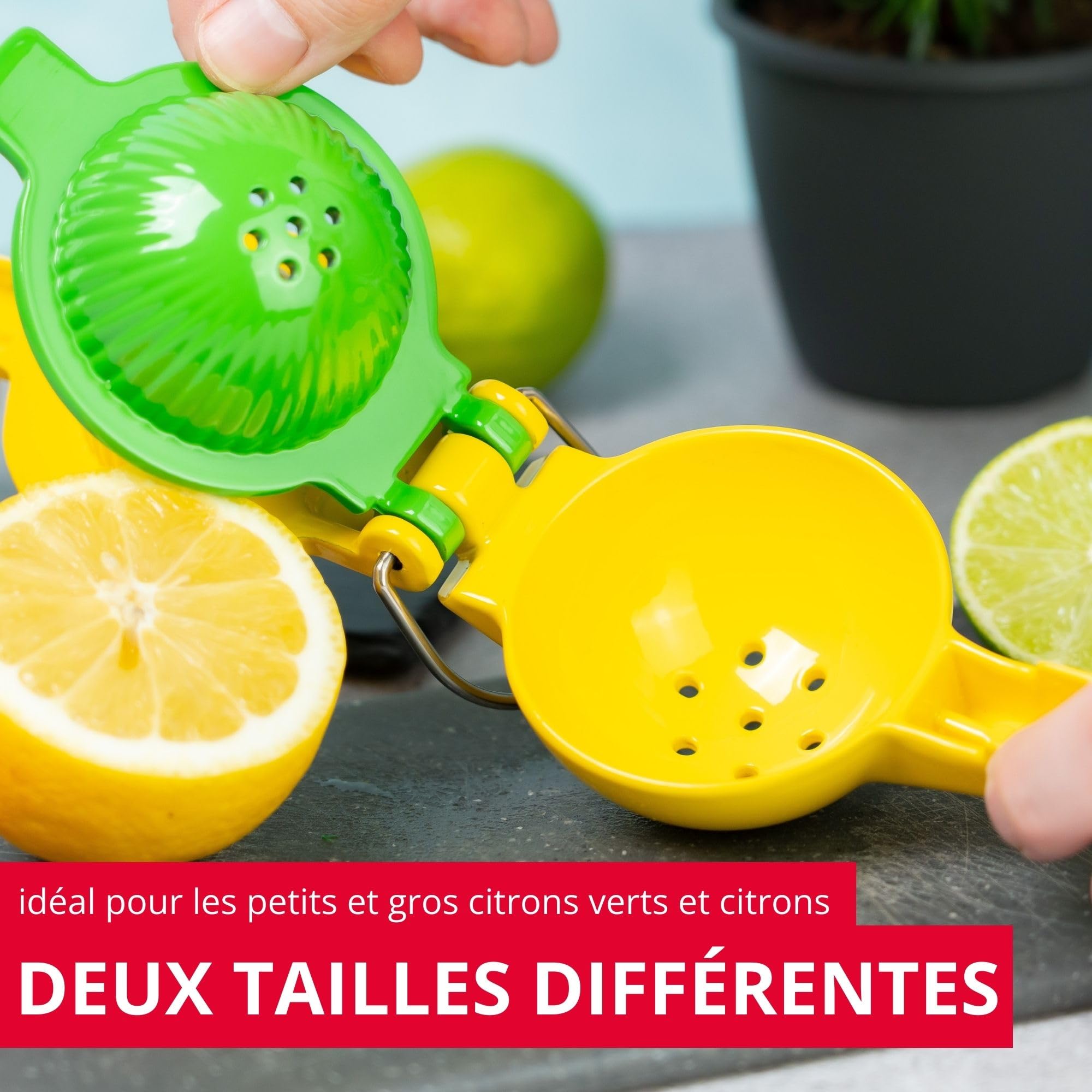 westmark-presse-agrumes-2-en-1-en-aluminium-presse-main-pour-citron-et-citron-ve image 2