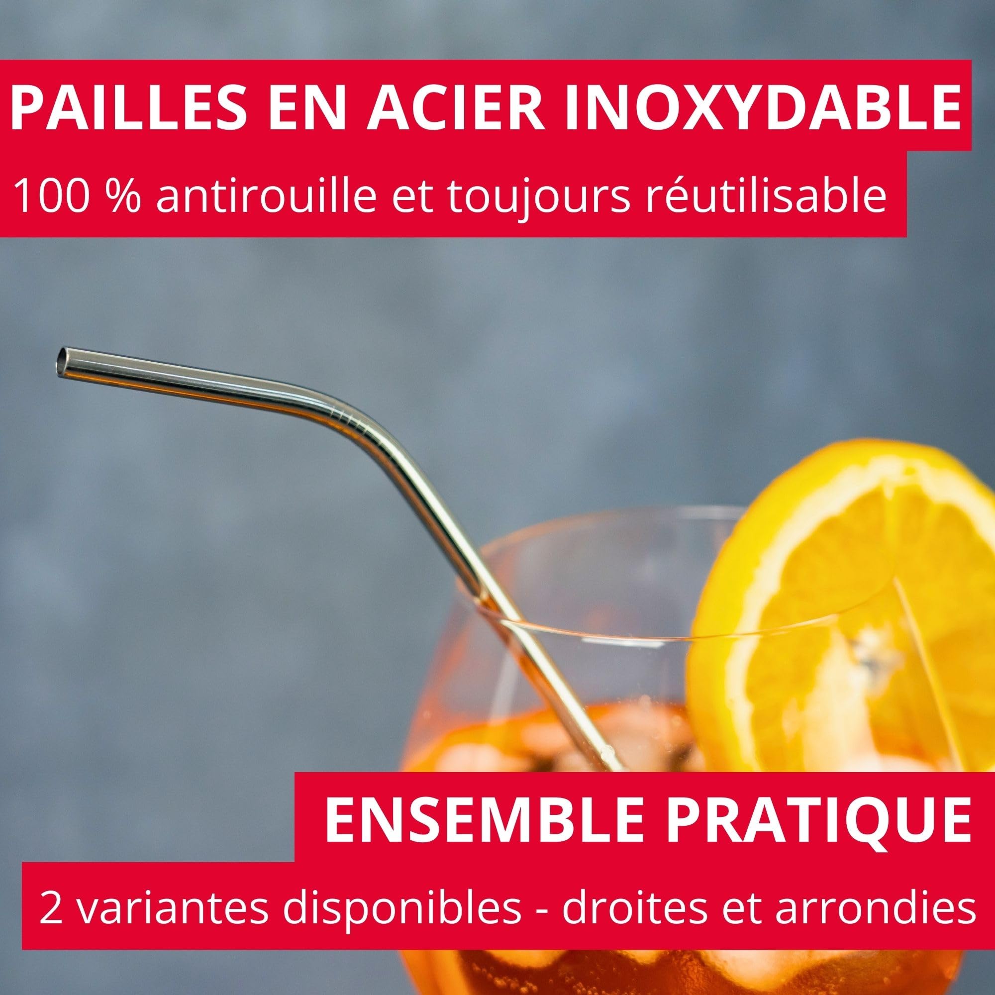 westmark-62742260-lot-de-4-pailles-r-utilisables-coud-es-en-acier-inoxydable-21- image 2