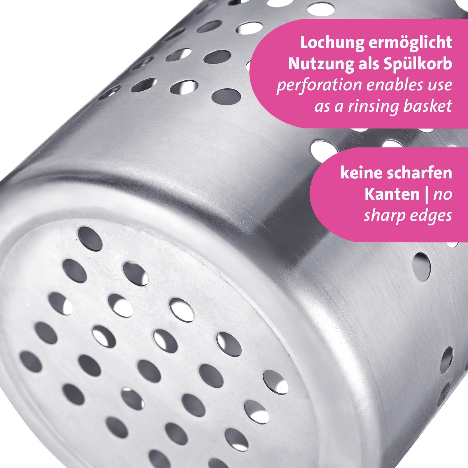 westmark-lot-de-2-gouttoirs-couverts-en-acier-inoxydable-10-x-13-cm-argent image 4