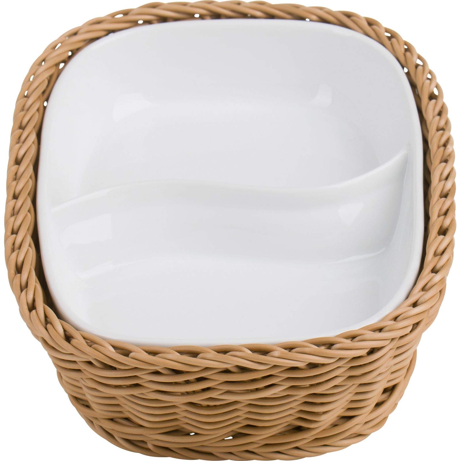 westmark-saleen-2101604160-panier-rectangulaire-avec-2-compartiments-porcelaine- image 3