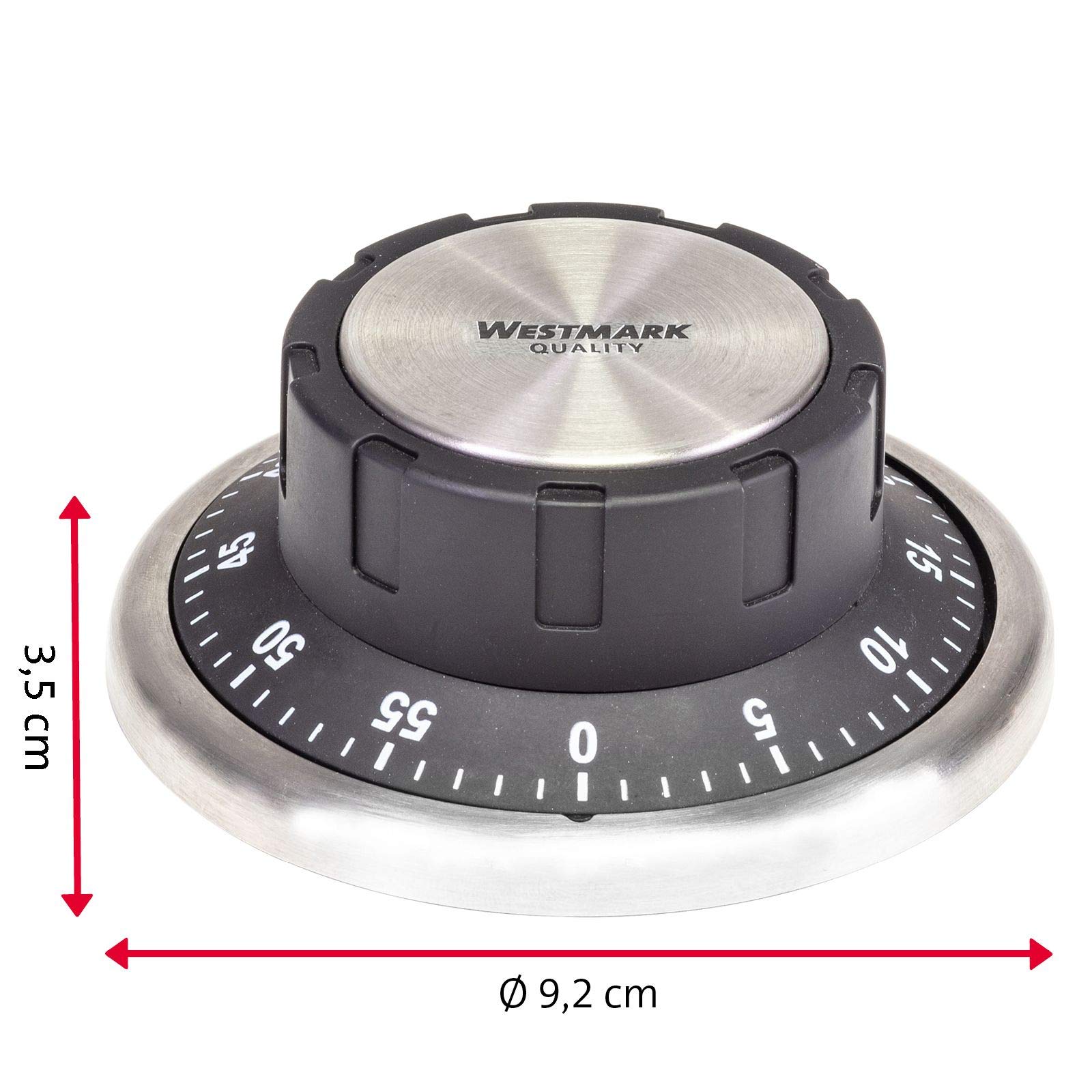 westmark-redondo-minuteur-de-cuisine-m-canique-magn-tique-1-60-min-acier-inoxyda image 7