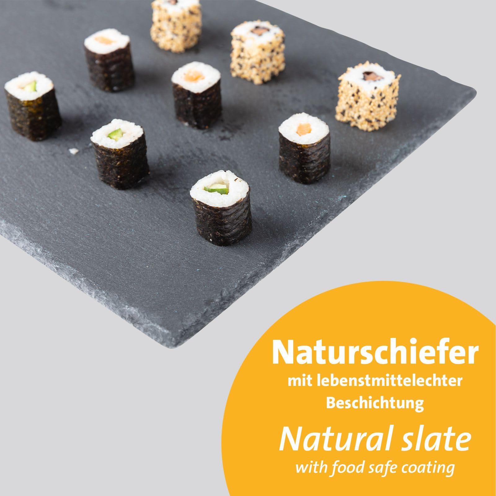 westmark-tapas-friends-692822e3-plateaux-ardoise-naturelle-gn-1-1-lot-de-2-avec- image 3