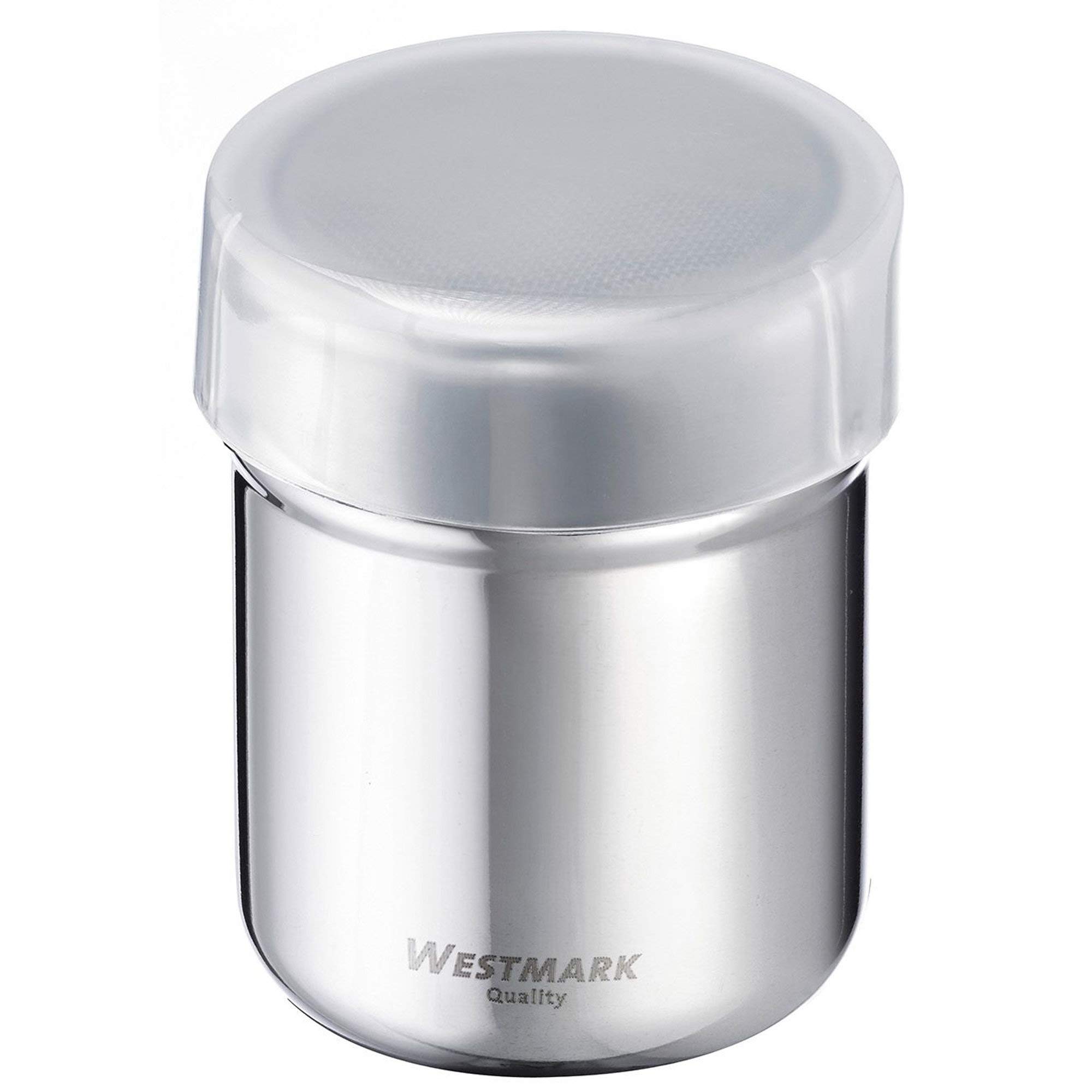 westmark-69502260-saupoudreuse-sucre-glace-avec-couvercle-fra-cheur-acier-inoxyd image 2