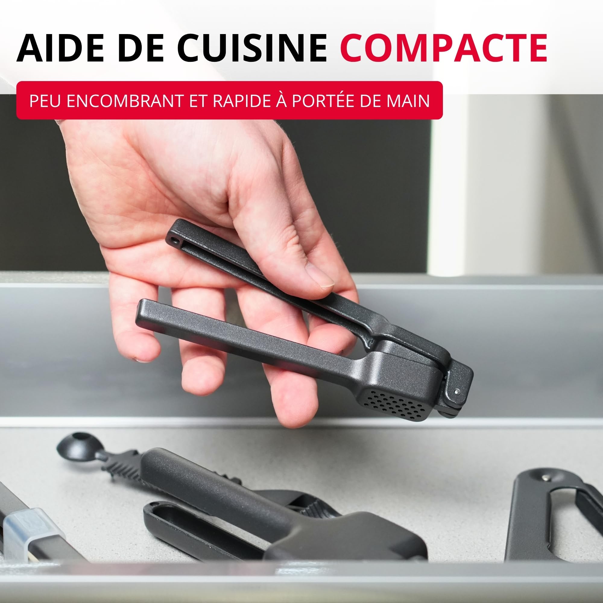westmark-biopress-black-edition-presse-ail-ergonomique-aluminium-lavable-au-lave image 7