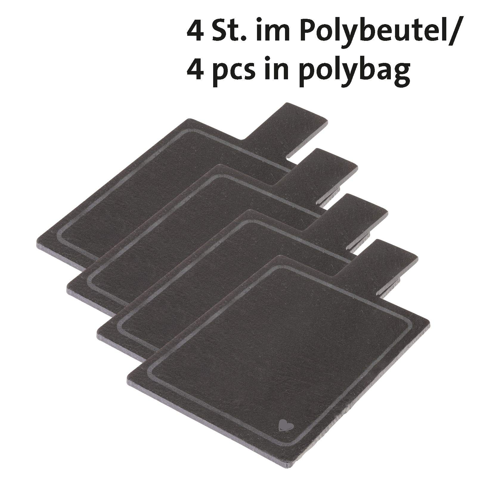 westmark-tapas-friends-lot-de-4-planches-de-service-en-ardoise-naturelle-avec-po image 5
