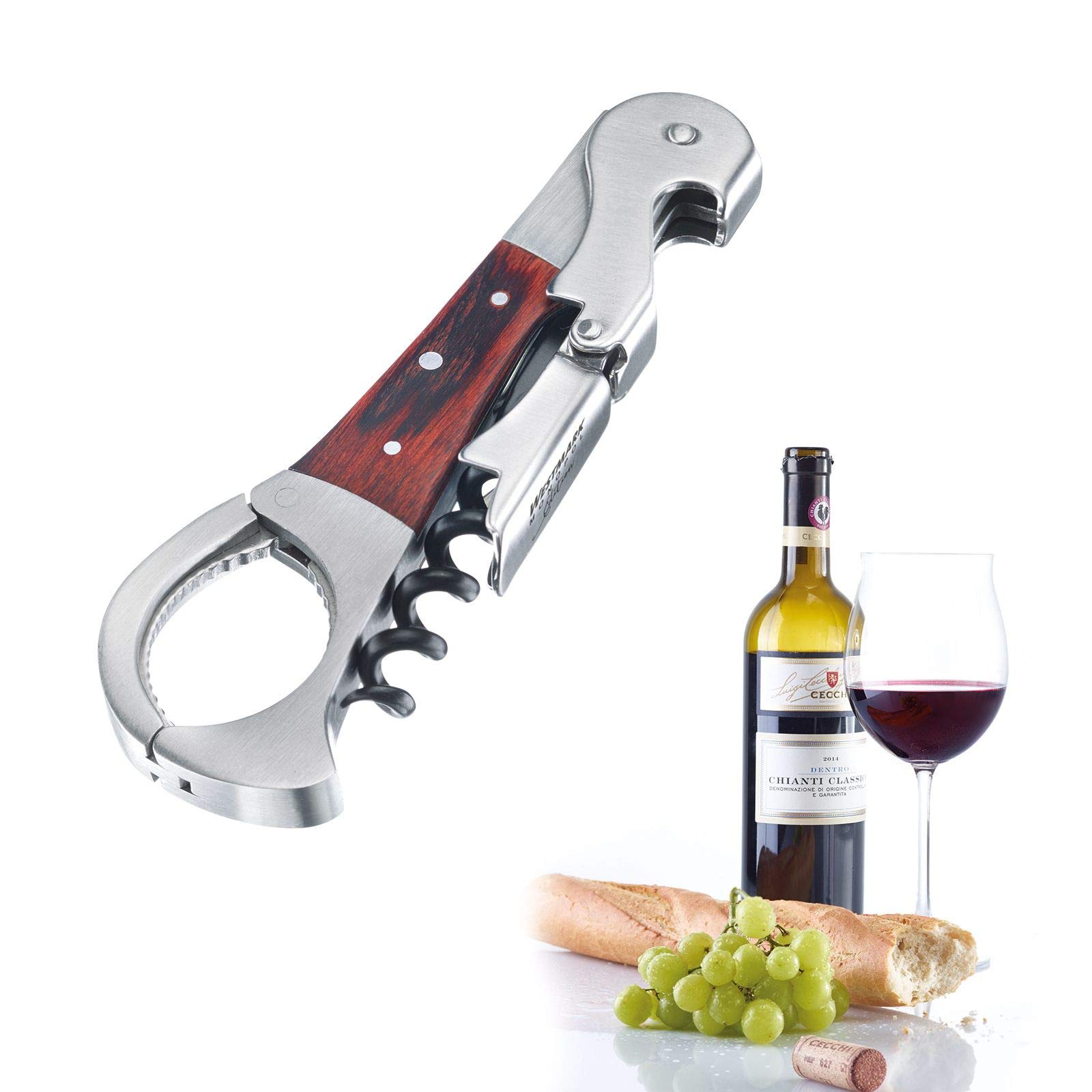 westmark-tire-bouchon-de-sommelier-agilo-4-fonctions-monopol-edition-acier-inoxy image 1