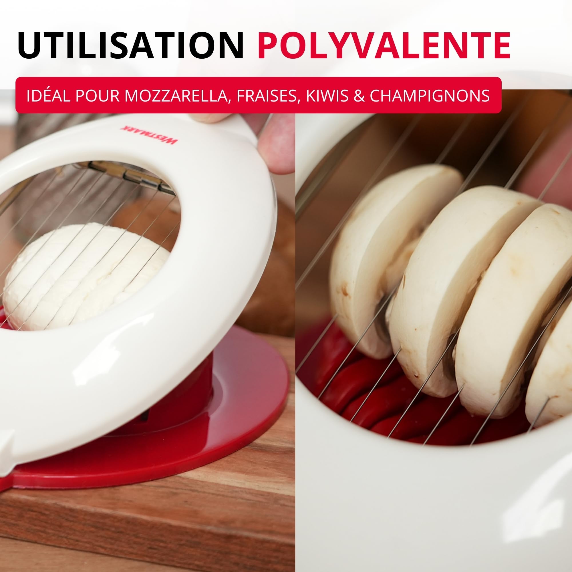 westmark-caprese-coupe-mozzarella-fils-en-acier-inoxydable-tension-individuelle- image 4