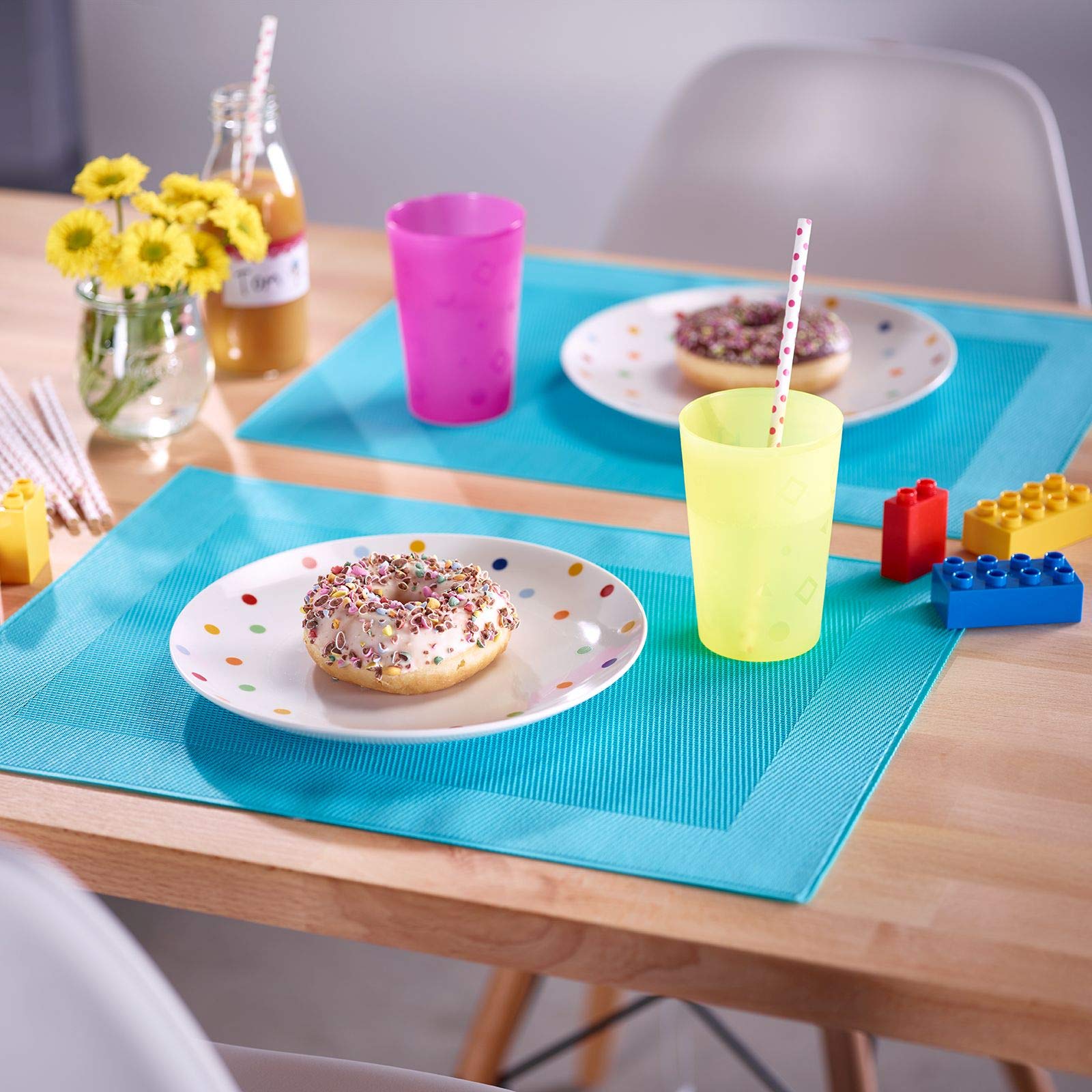 westmark-sets-de-table-saleen-home-lot-de-4-42-x-32-cm-synth-tique-aspect-tiss-t image 5