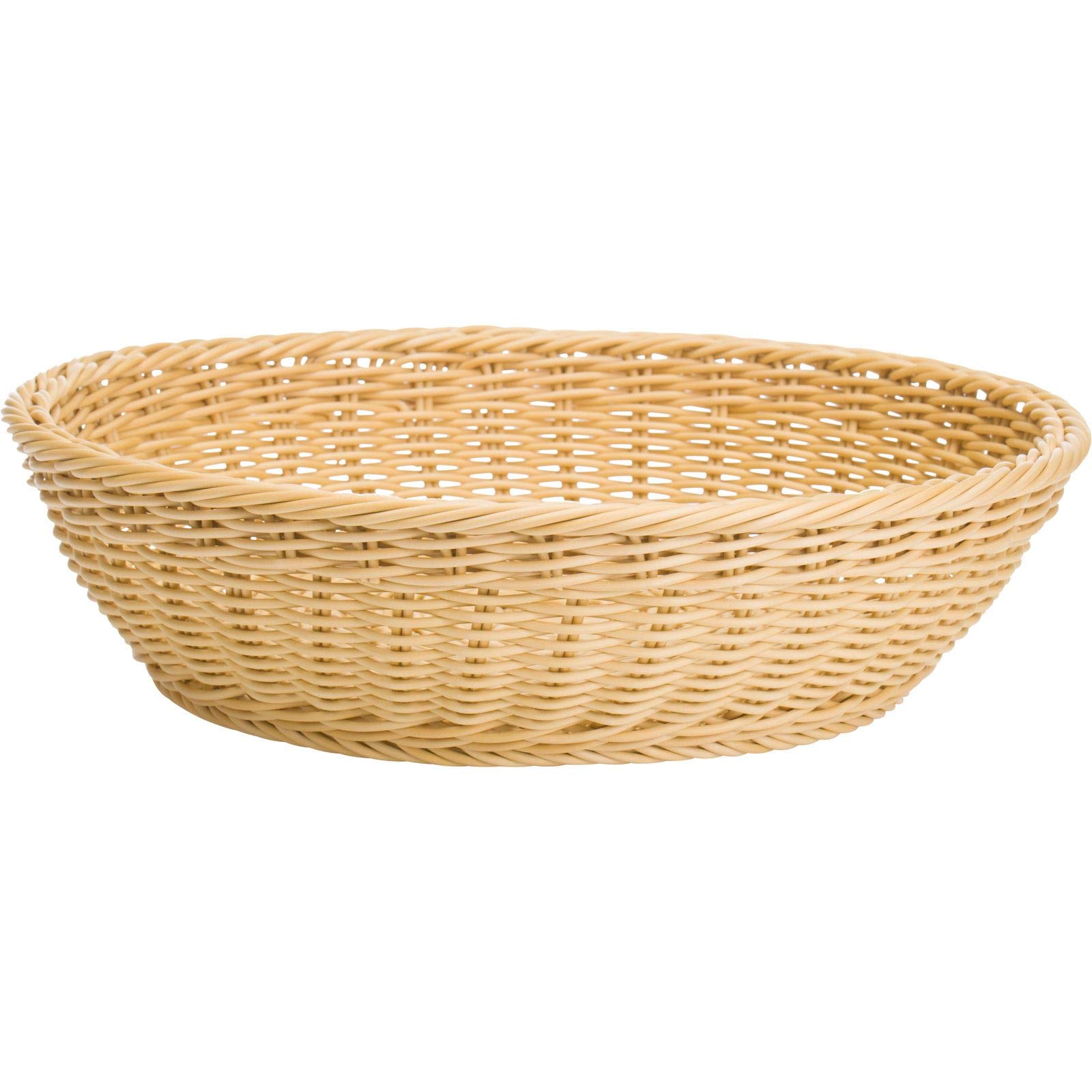 westmark-saleen-2038900-corbeille-ronde-beige-37-x-9-cm-vannerie-synth-tique-art image 5