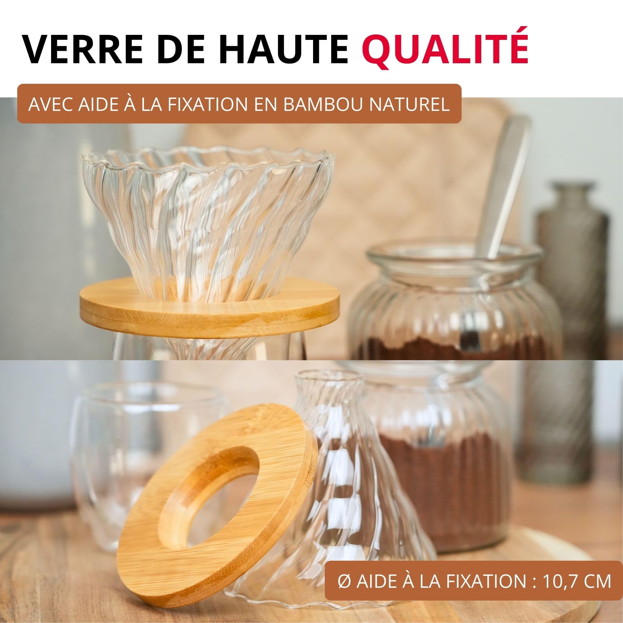 westmark-filtre-caf-brasilia-en-verre-borosilicat-c-ne-pour-over-avec-anse-en-ba image 6