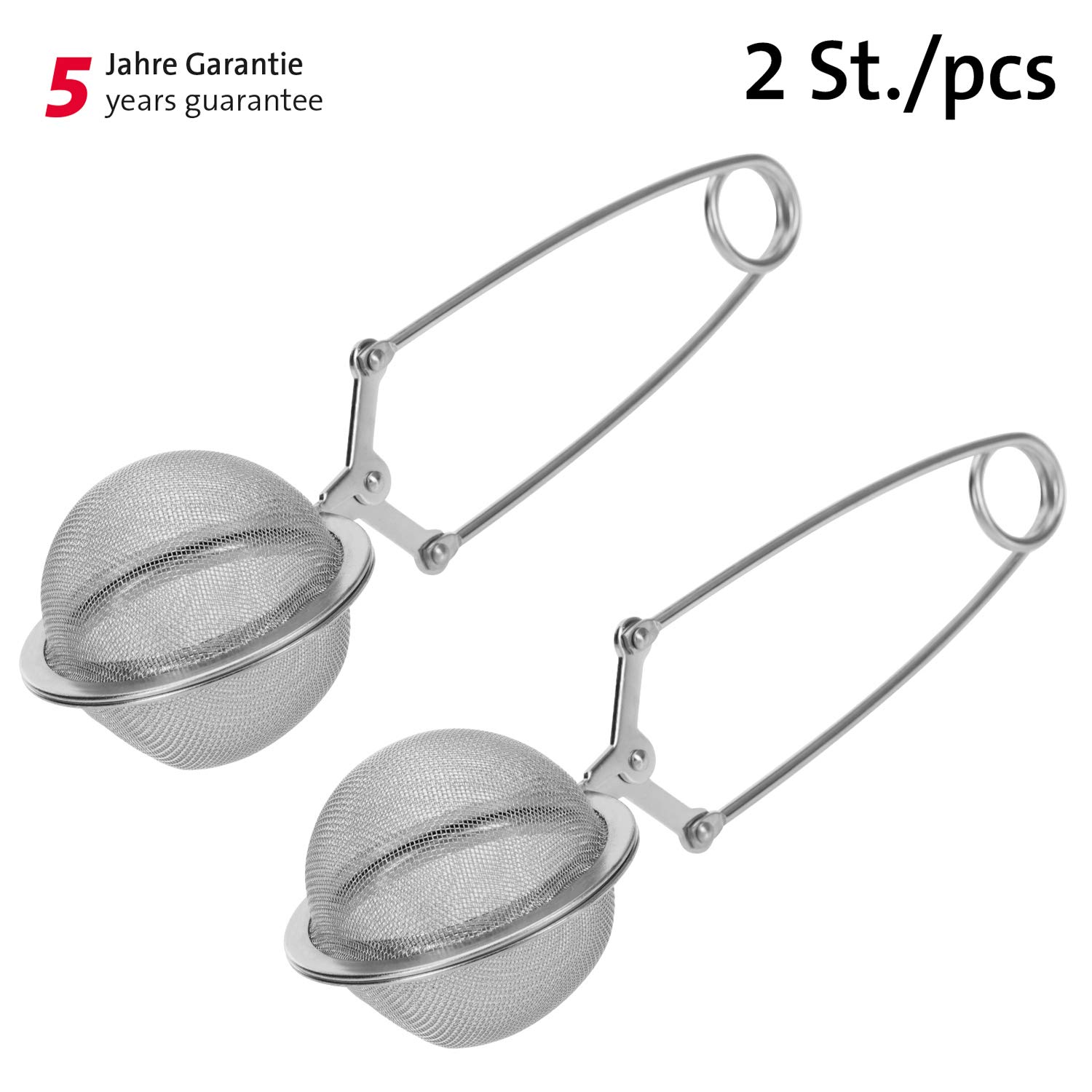 westmark-teatime-153322e3-lot-de-2-passoires-th-pliantes-en-acier-inoxydable-5-c image 2