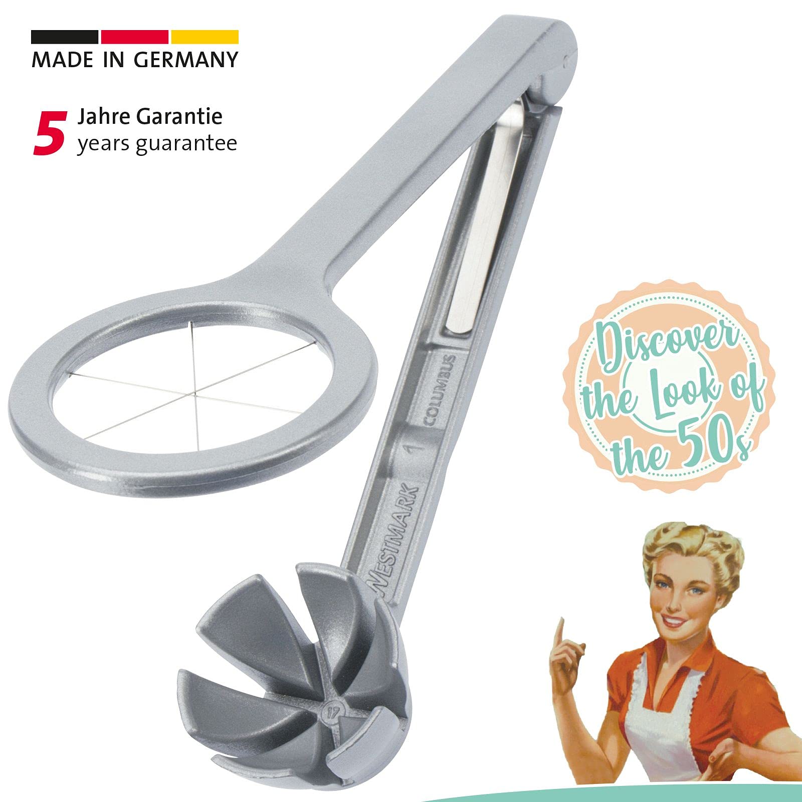 westmark-retro-columbus-coupe-uf-dur-en-aluminium-6-parts-gales-en-une-pression- image 2