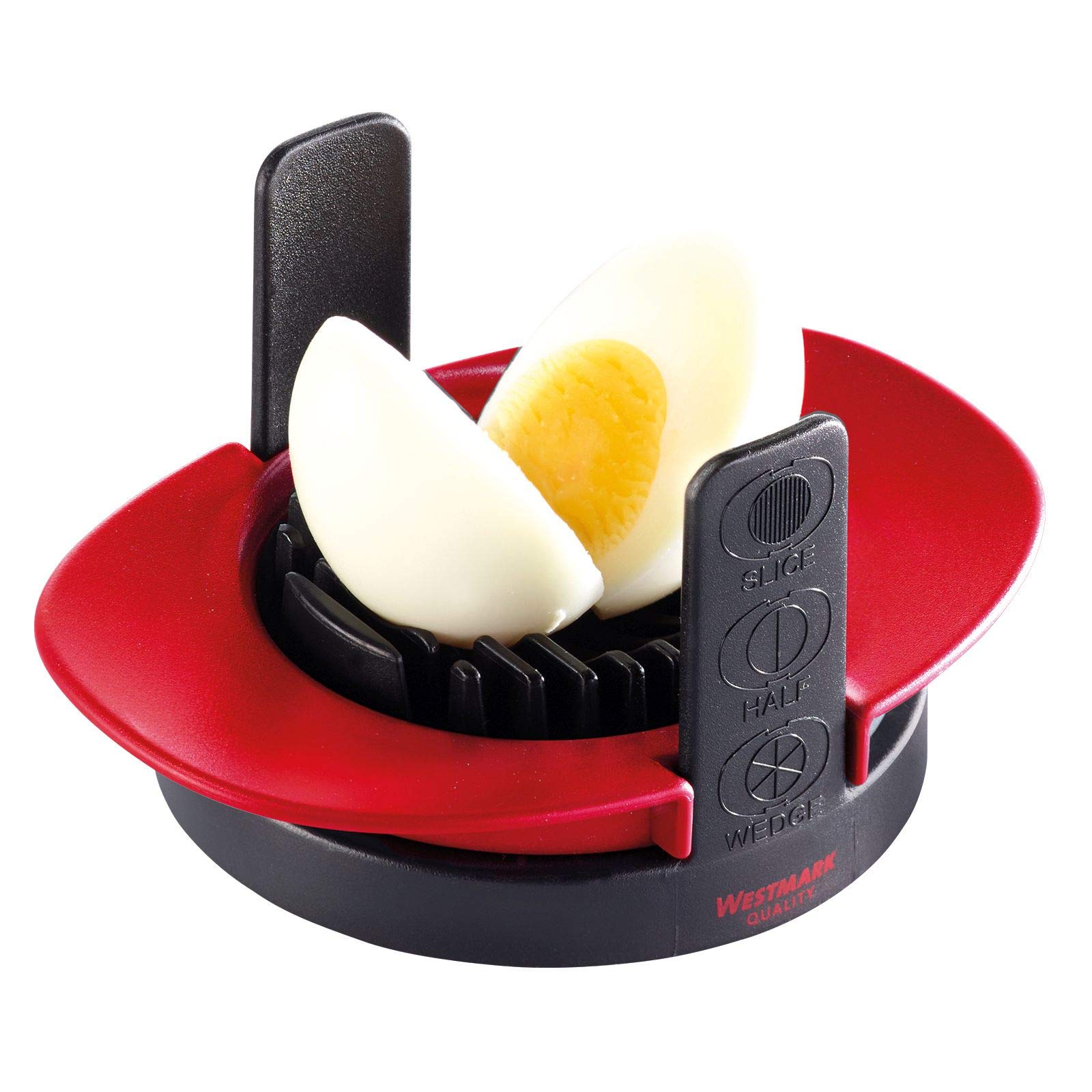 westmark-10452260-coupe-uf-et-mozzarella-3-en-1-eggs-hopp-empilable-avec-plateau image 7
