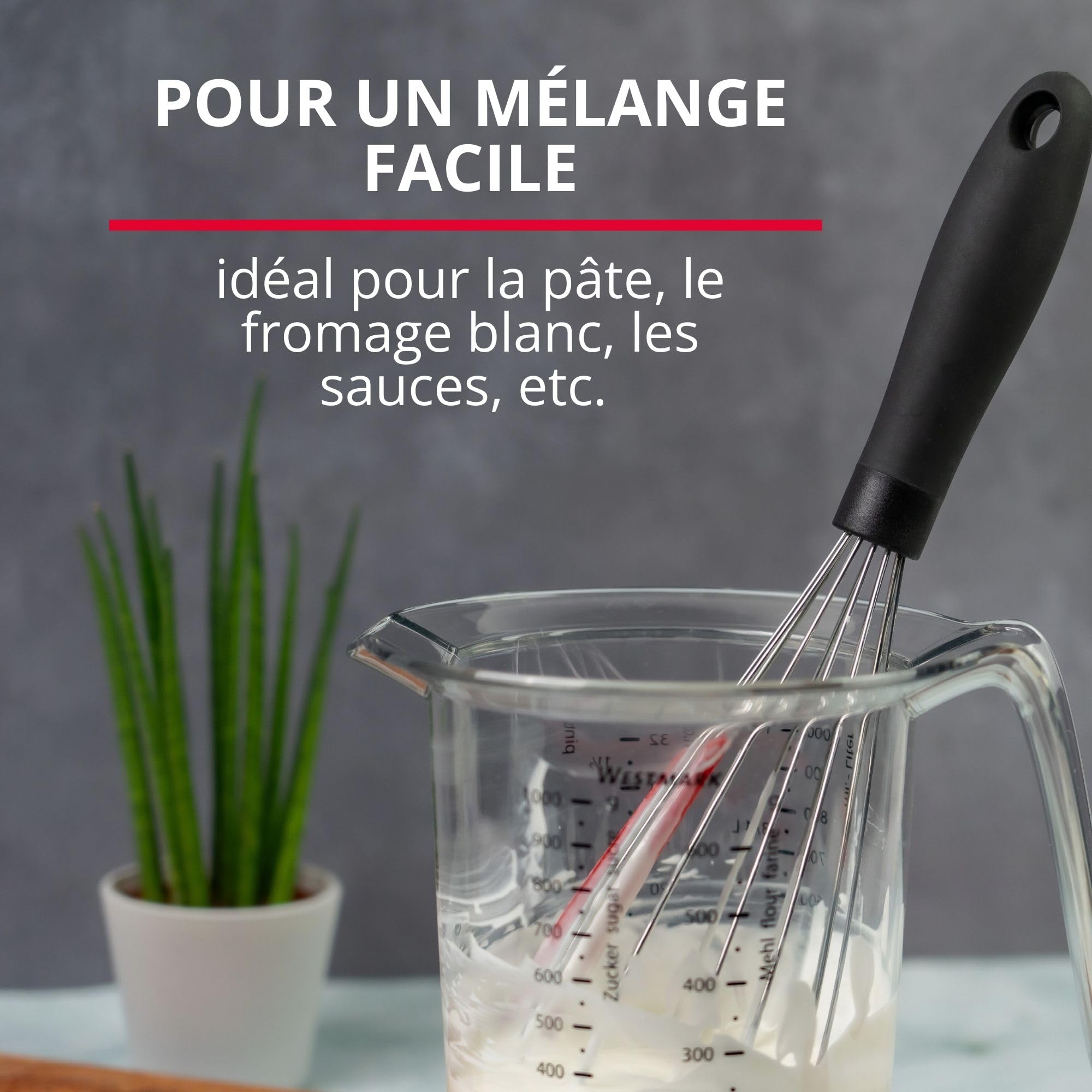 westmark-fouet-avec-raclette-fouet-de-cuisine-pour-p-tes-et-sauces-manche-ergono image 6