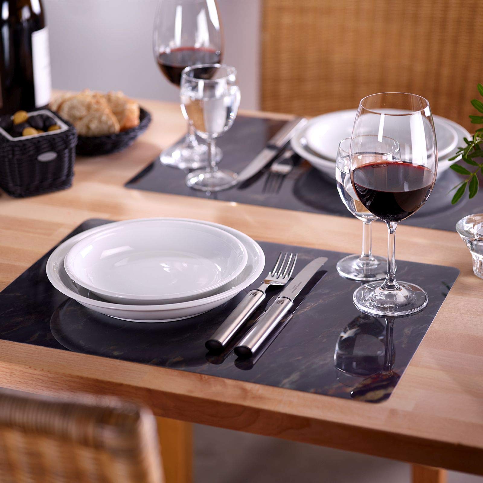 westmark-saleen-marmor-01029019150-set-de-4-sets-de-table-effet-marbre-pet-noir- image 4