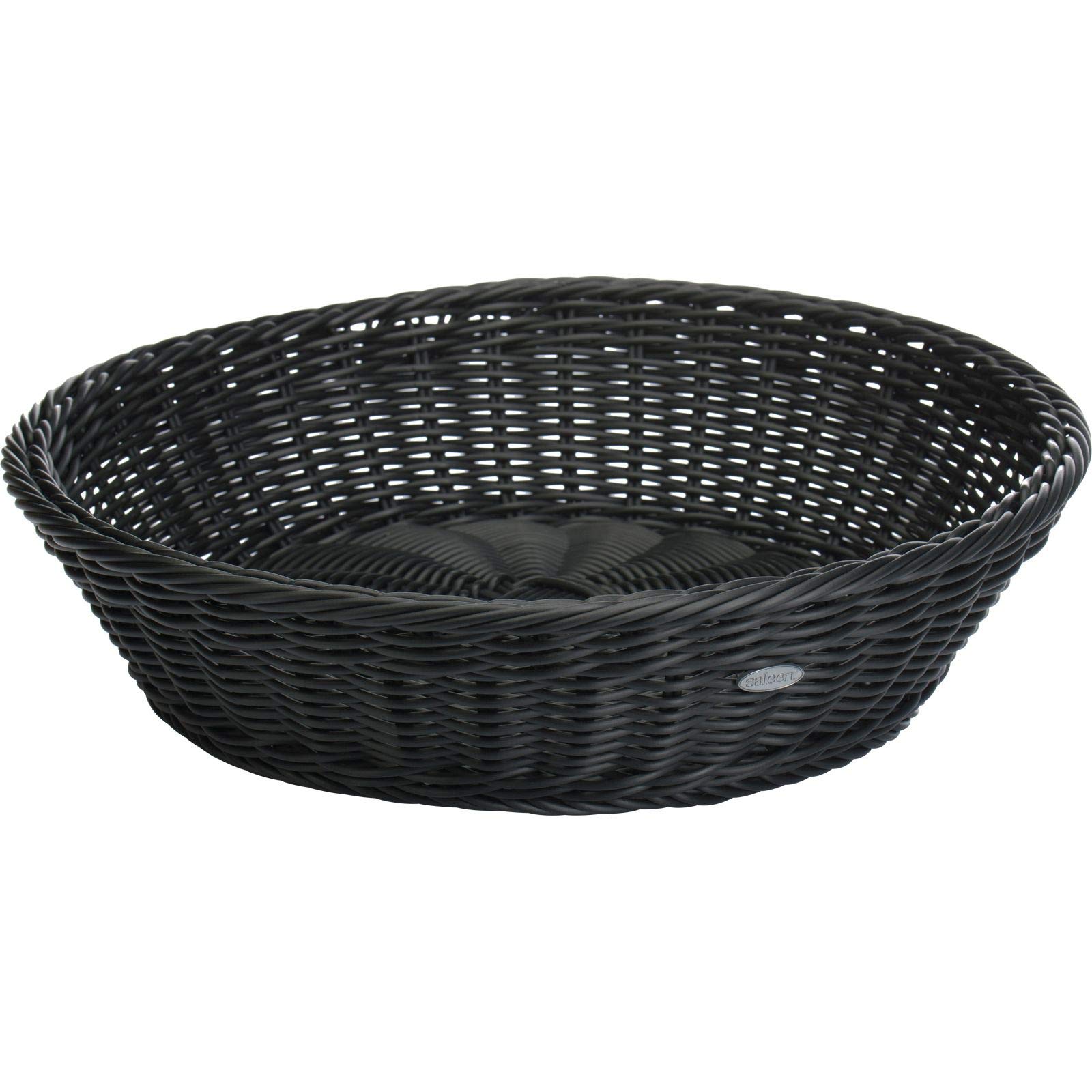 saleen-2038899-corbeille-ronde-artisanale-37-x-9-cm-noire-r-sine-tress-e-aliment image 5