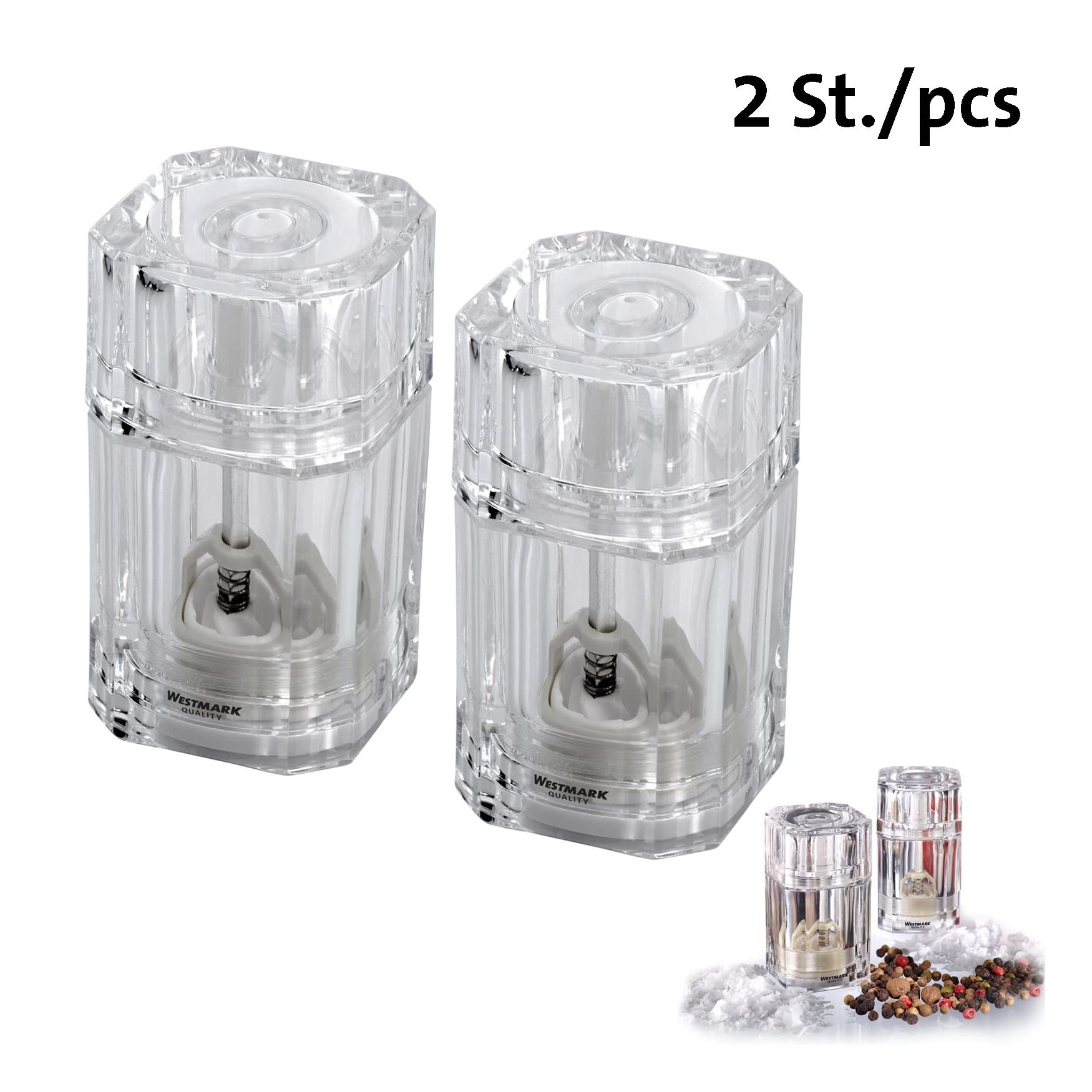 westmark-635222e3-lot-de-2-moulins-universels-en-acrylique-pc-sans-bpa-rechargea image 3