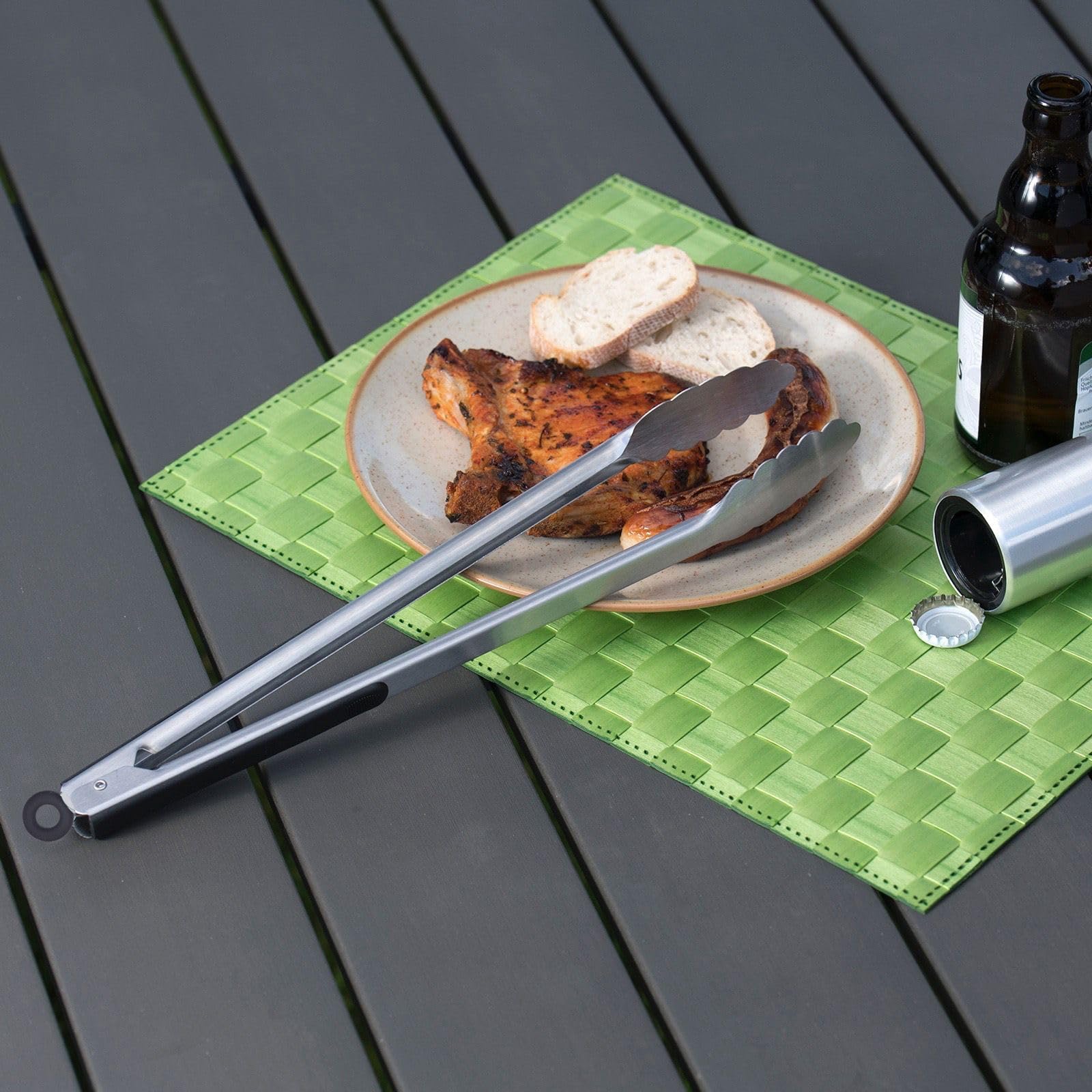 westmark-pince-barbecue-classic-spezial-15162270-37-7-cm-acier-inoxydable-poign- image 2