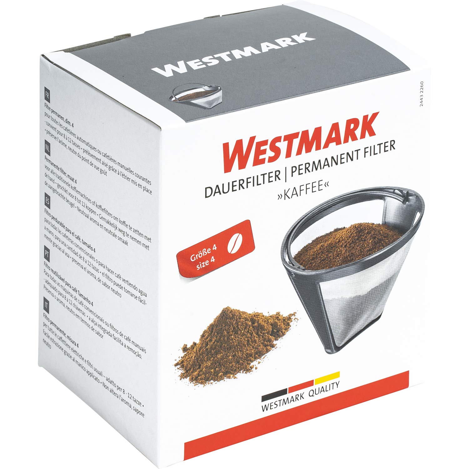 westmark-filtre-caf-permanent-taille-4-inox-pp-8-12-tasses-noir-transparent-2443 image 8