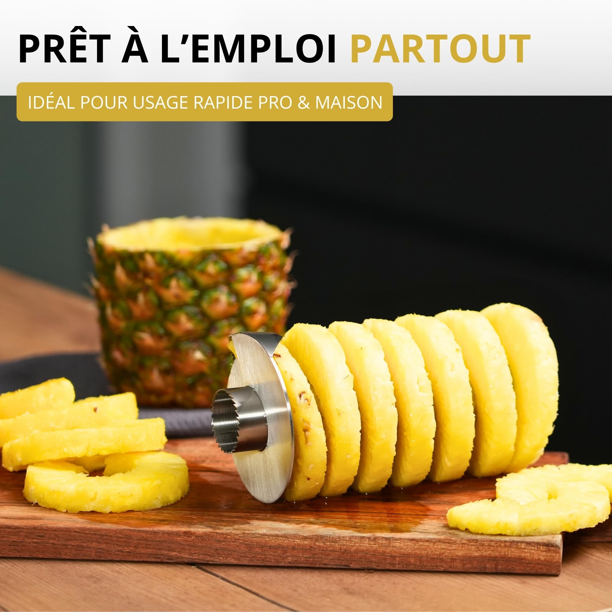 westmark-51692260-coupe-ananas-trancheur-en-acier-inoxydable-8-5-cm-poign-e-ergo image 7