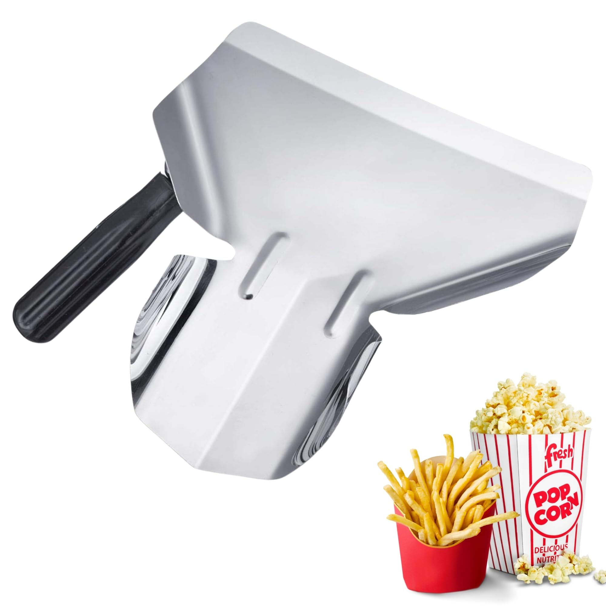 westmark-91272270-pelle-popcorn-et-frites-en-acier-inoxydable-poign-e-pour-gauch image 1