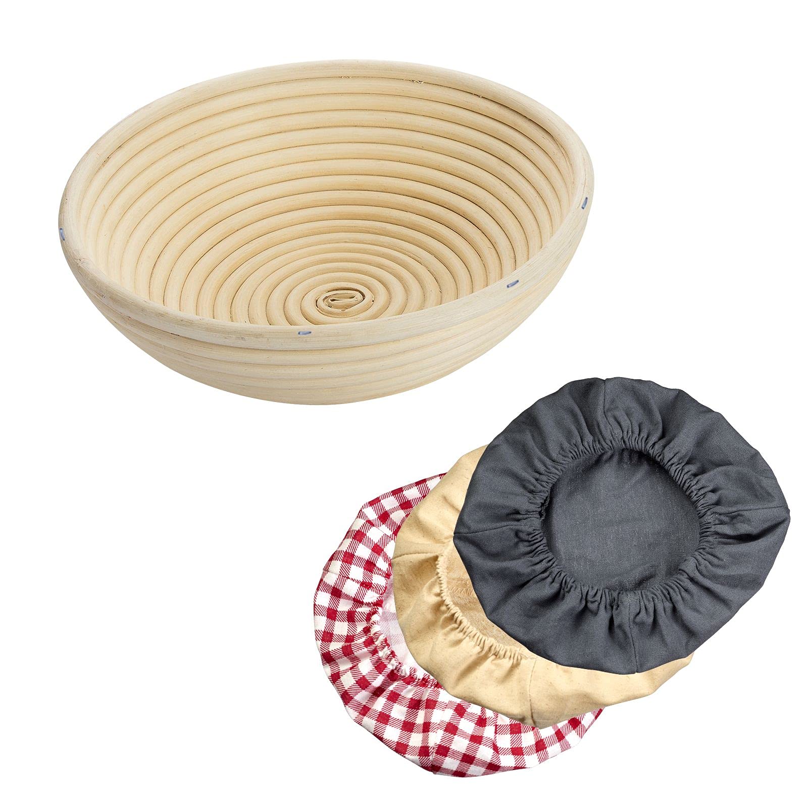 westmark-320622e6-panier-de-fermentation-en-coton-rotin-naturel-1-panier-rond-3- image 1