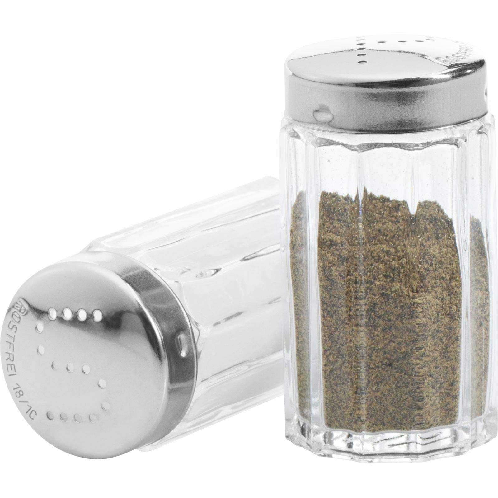 westmark-sali-res-traditionell-set-de-10-verre-acier-inoxydable-50-ml-argent-tra image 7