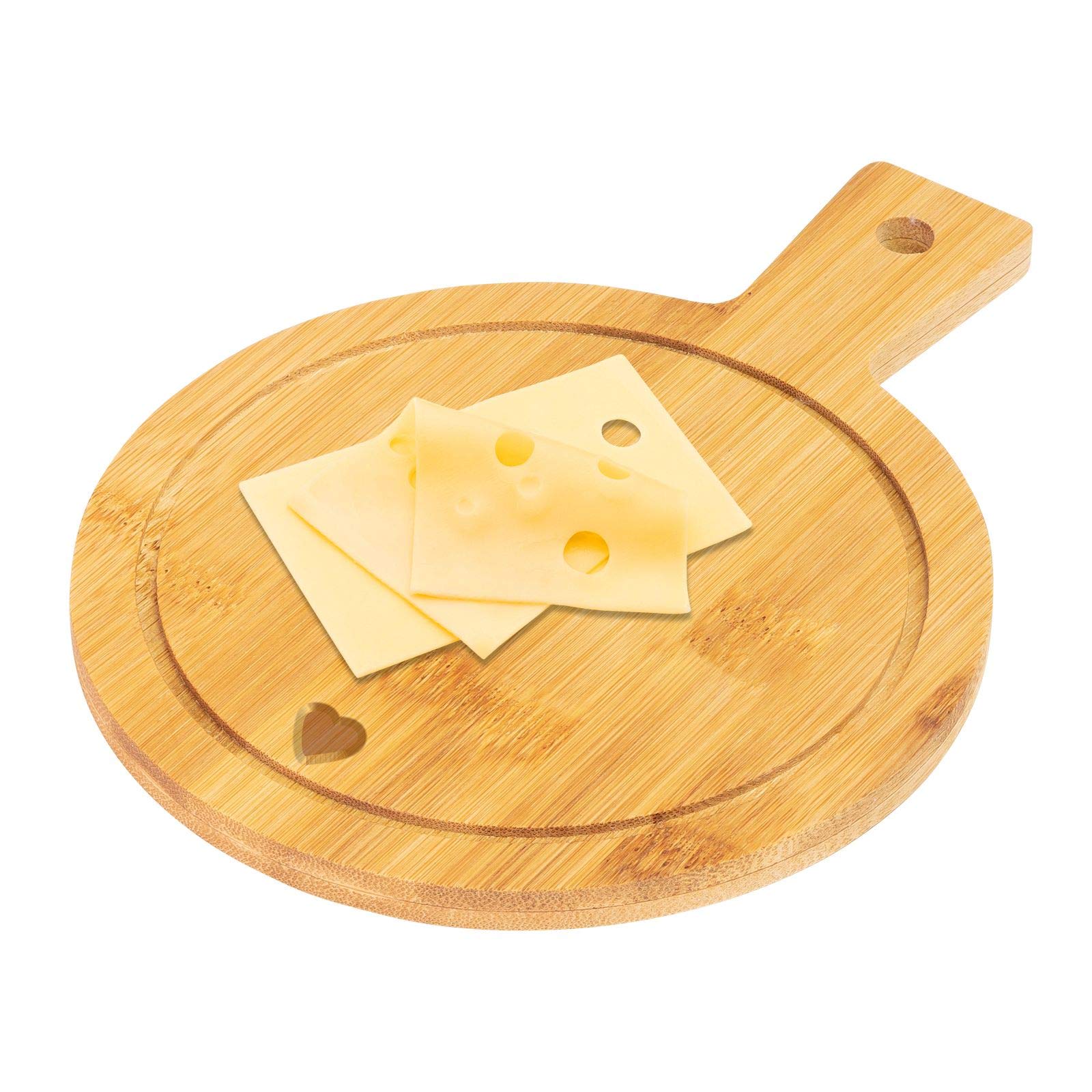 westmark-697322eb-lot-de-4-planches-de-service-rondes-en-bambou-tapas-friends-mo image 4