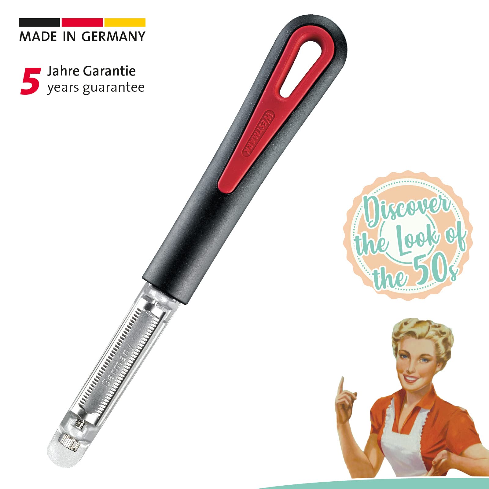 westmark-retro-tomfix-2946rt60-plucheur-de-tomates-et-kiwis-lame-acier-inoxydabl image 2