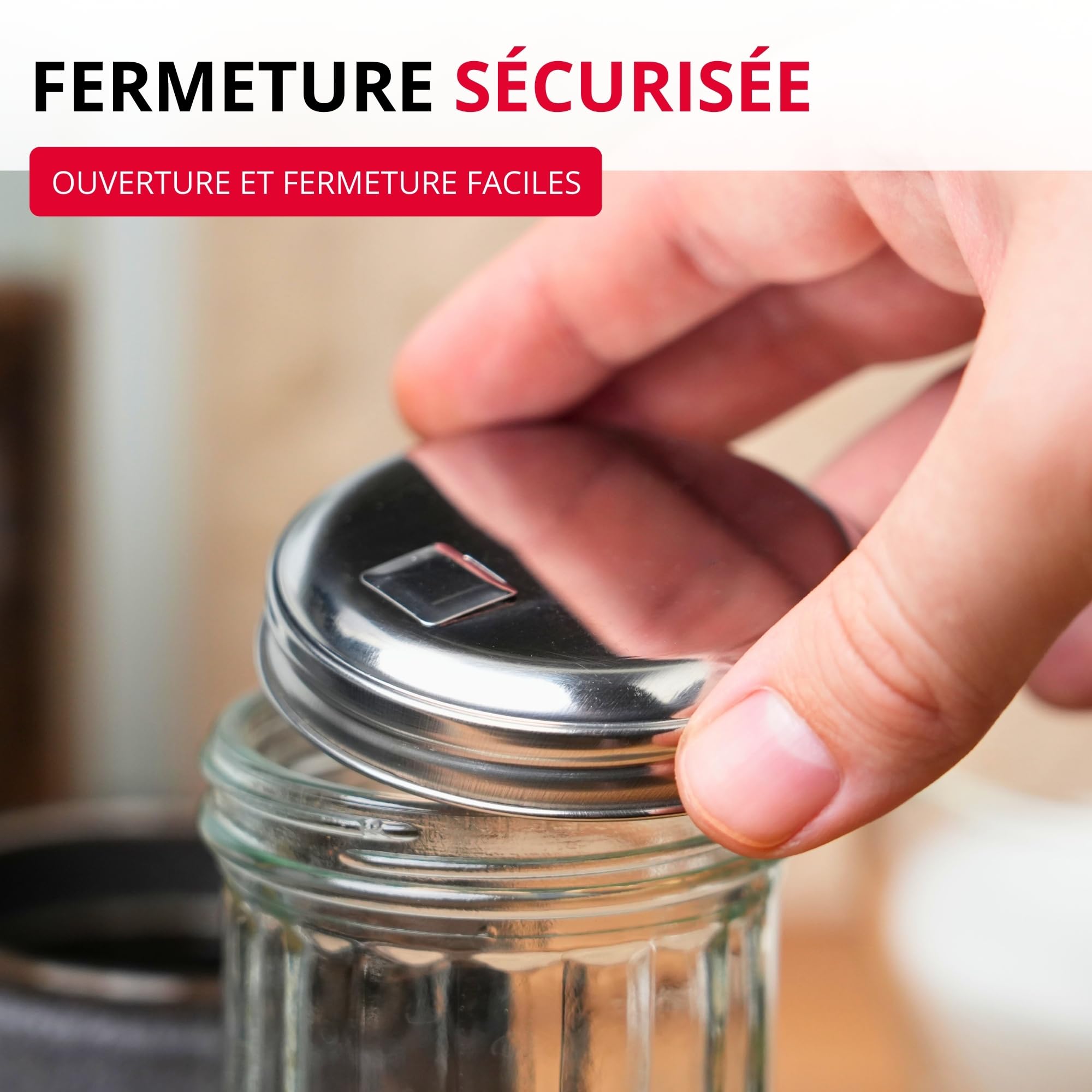 westmark-new-york-65202260-sucrier-doseur-300-ml-verre-stri-et-acier-inoxydable- image 4