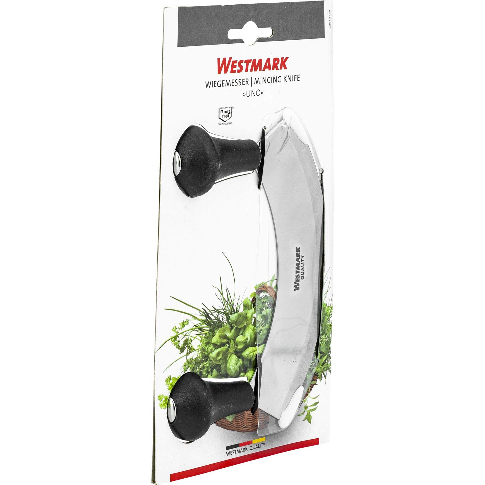 westmark-uno-12932270-couteau-hachoir-herbes-1-lame-17-cm-acier-inoxydable-utili image 6