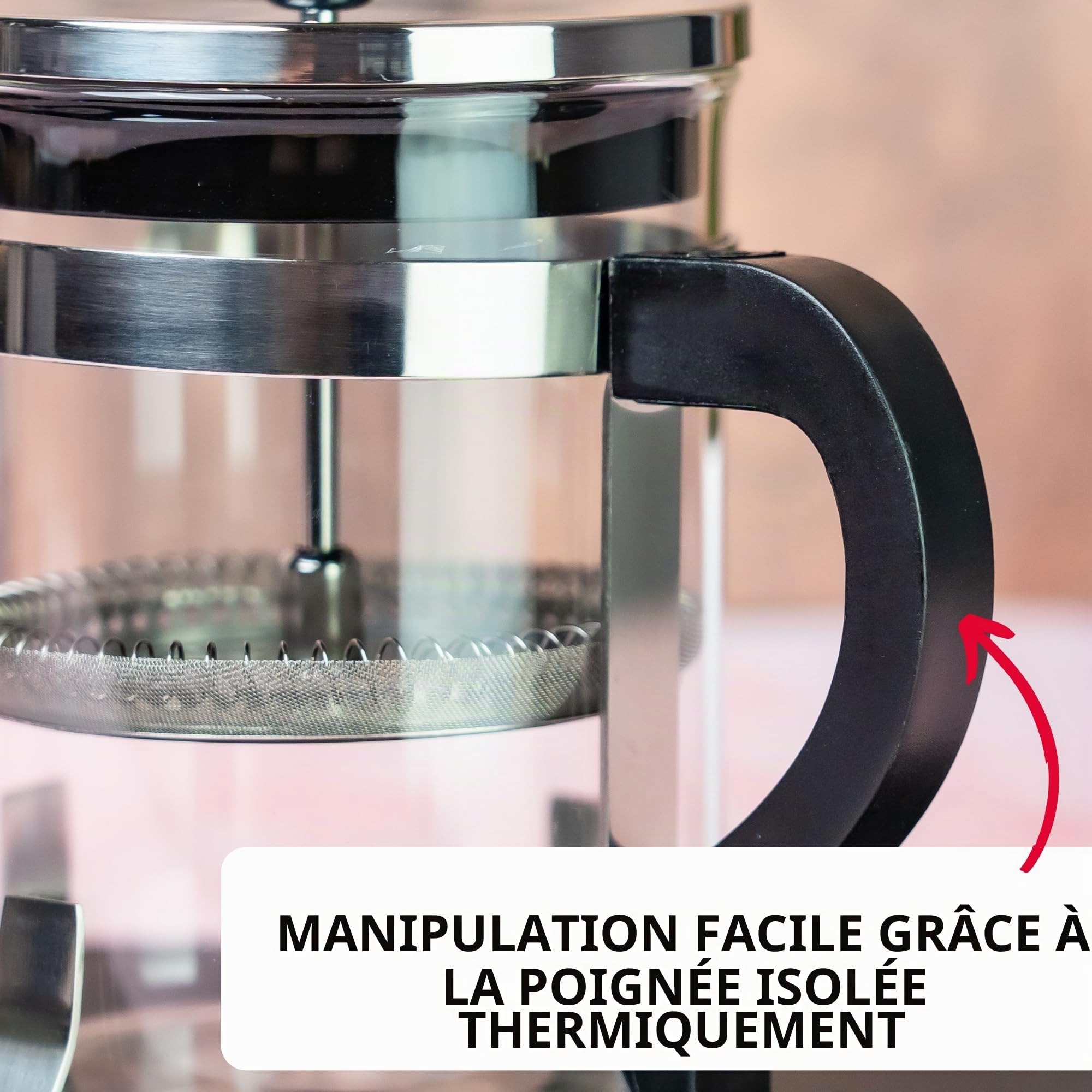 westmark-24702260-cafeti-re-piston-french-press-brasilia-500-ml-verre-borosilica image 4
