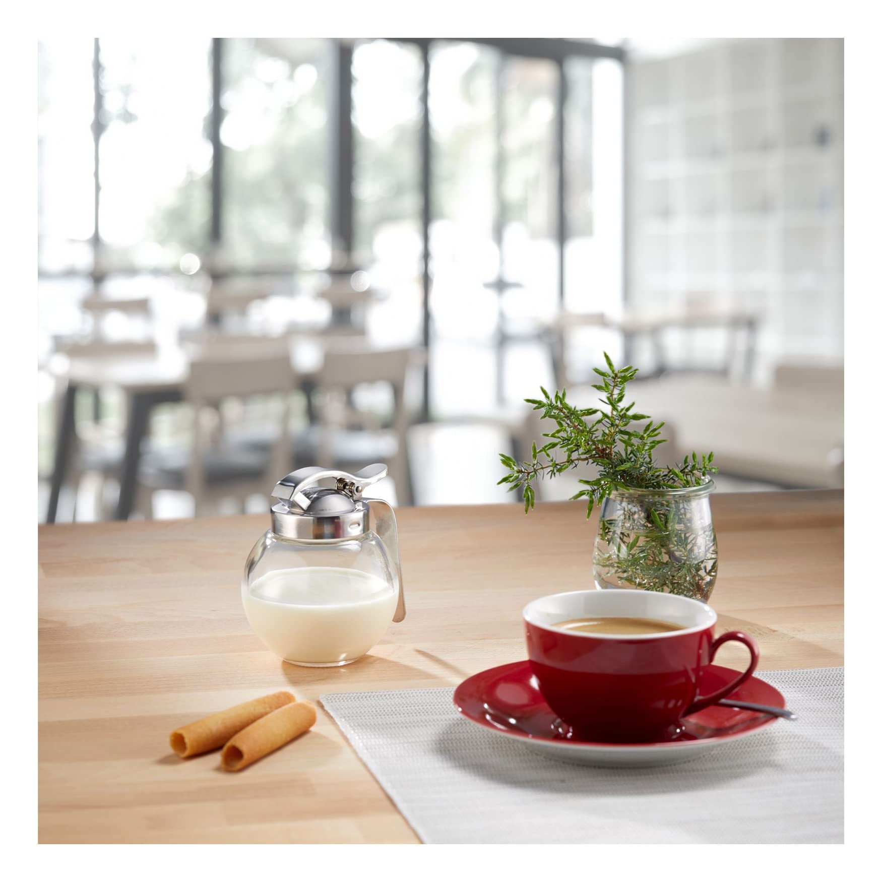 westmark-roma-654022e2-lot-de-6-distributeurs-miel-en-verre-et-acier-inoxydable- image 8